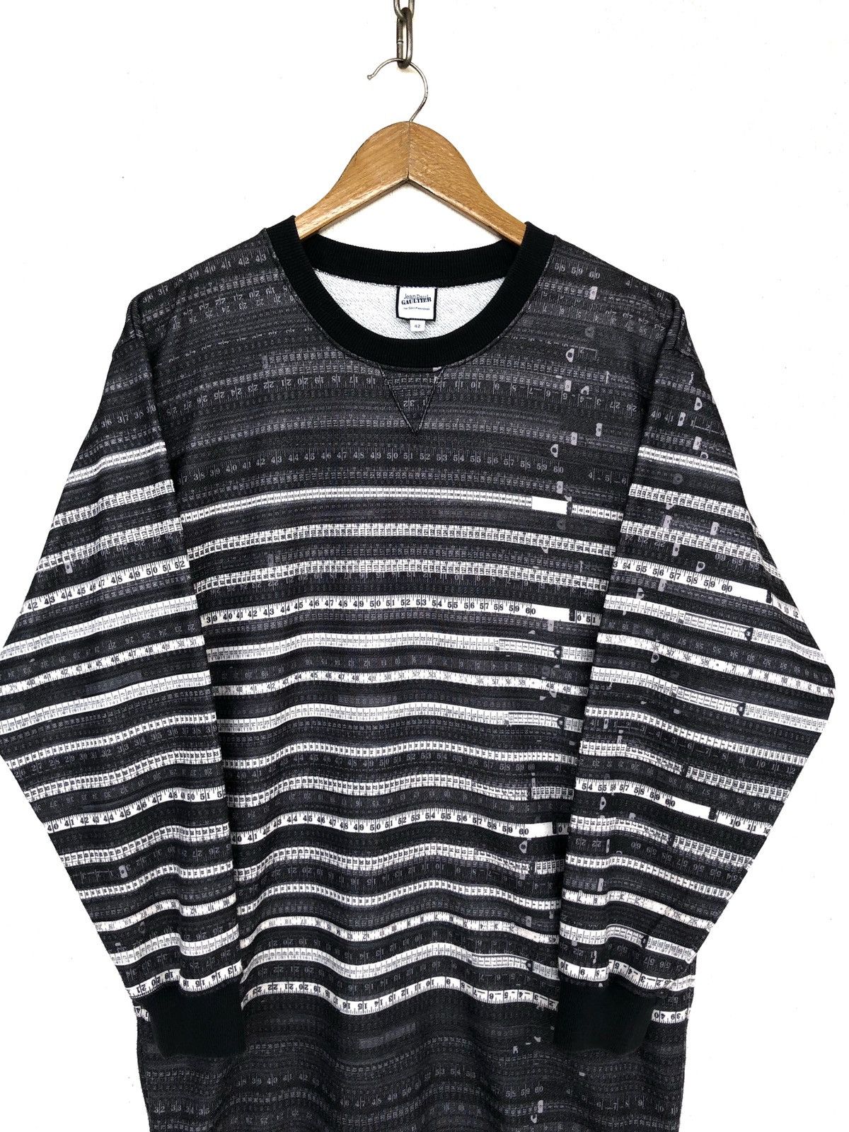 Gaultier Homme Objet Jean Paul Gaultier Scale Anarchy Chaos Long Jumper Size US M / EU 48-50 / 2 - 4 Thumbnail