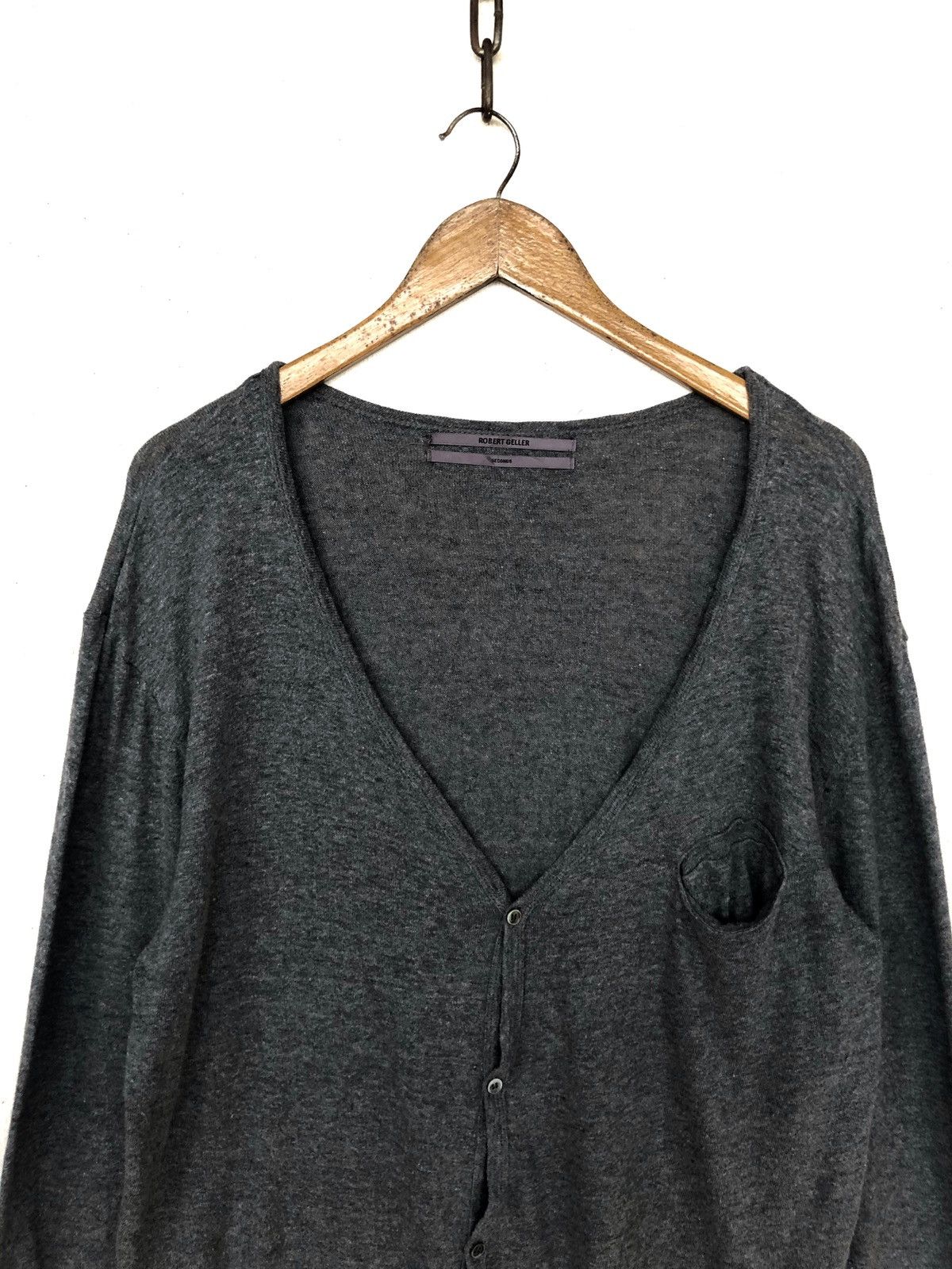 Robert Geller DOPE🔥Robbert Geller 🇯🇵 Unusual 🧙‍♀️Cardigan Sweater Size US L / EU 52-54 / 3 - 3 Thumbnail