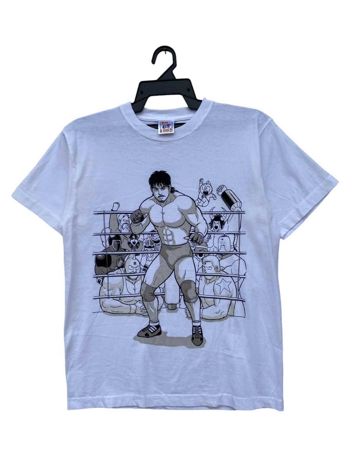 Anime × Cartoon Network Kinnikuman Japanese Anime Tees Size US M / EU 48-50 / 2 - 1 Thumbnail