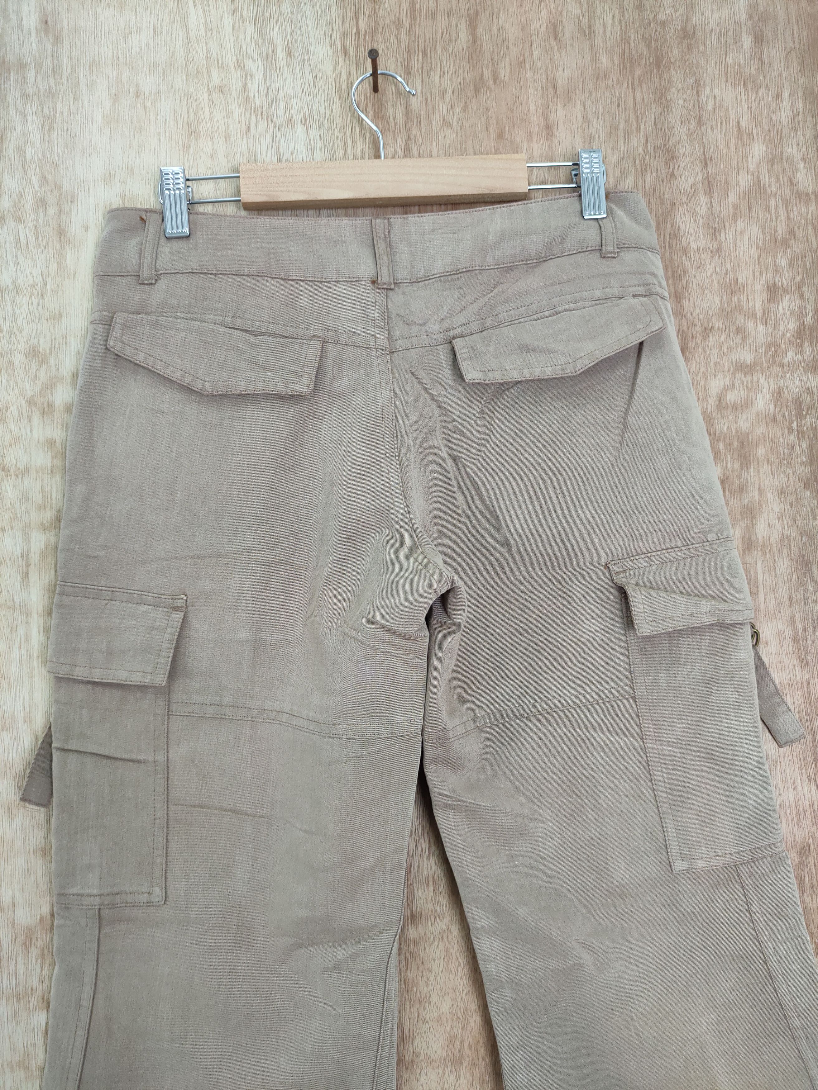 Japanese Brand DL Pas De Deux multipocket tactical cargo pants #4145 Size 26" / US 2 / IT 38 - 8 Thumbnail