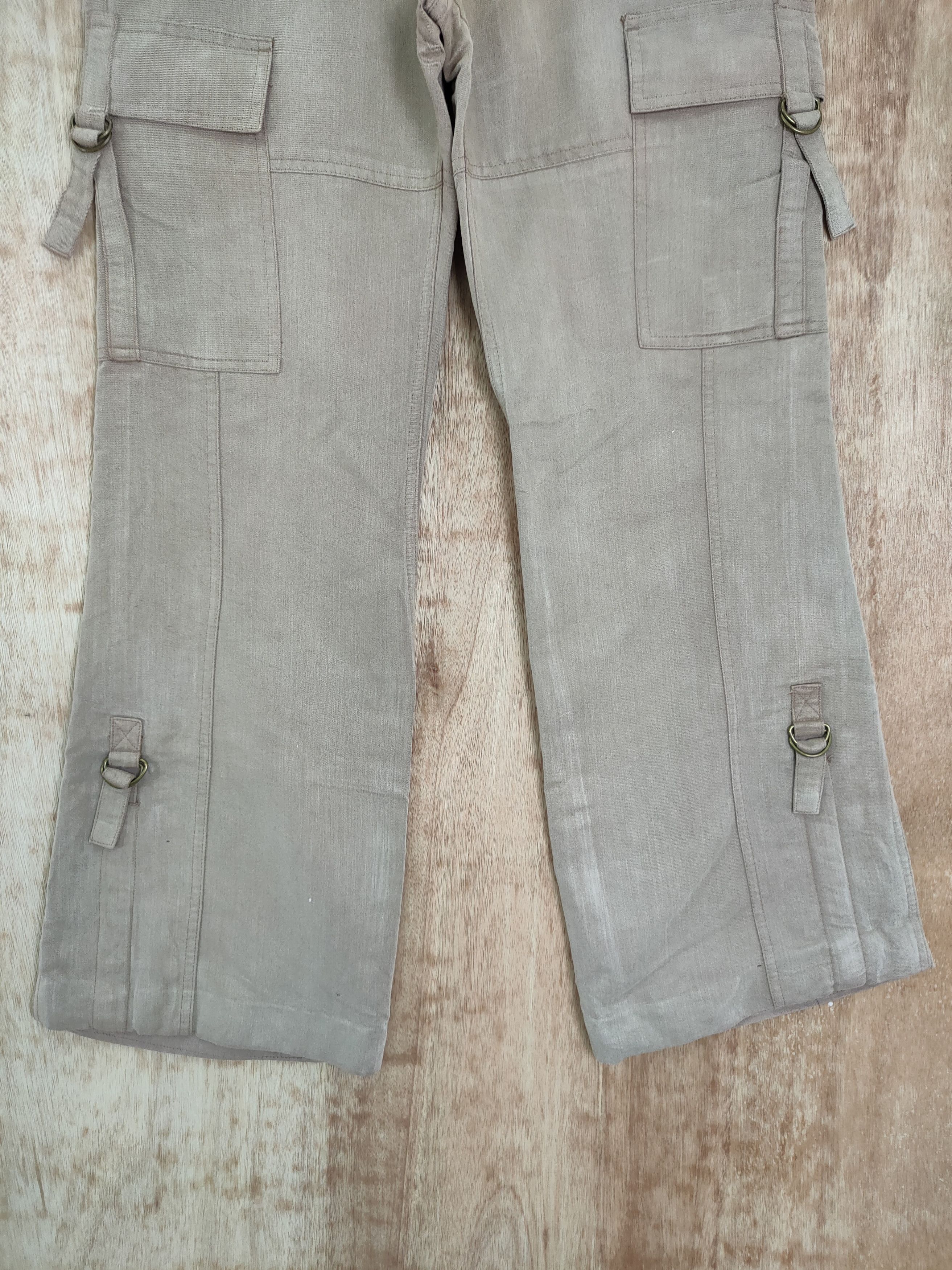 Japanese Brand DL Pas De Deux multipocket tactical cargo pants #4145 Size 26" / US 2 / IT 38 - 2 Thumbnail