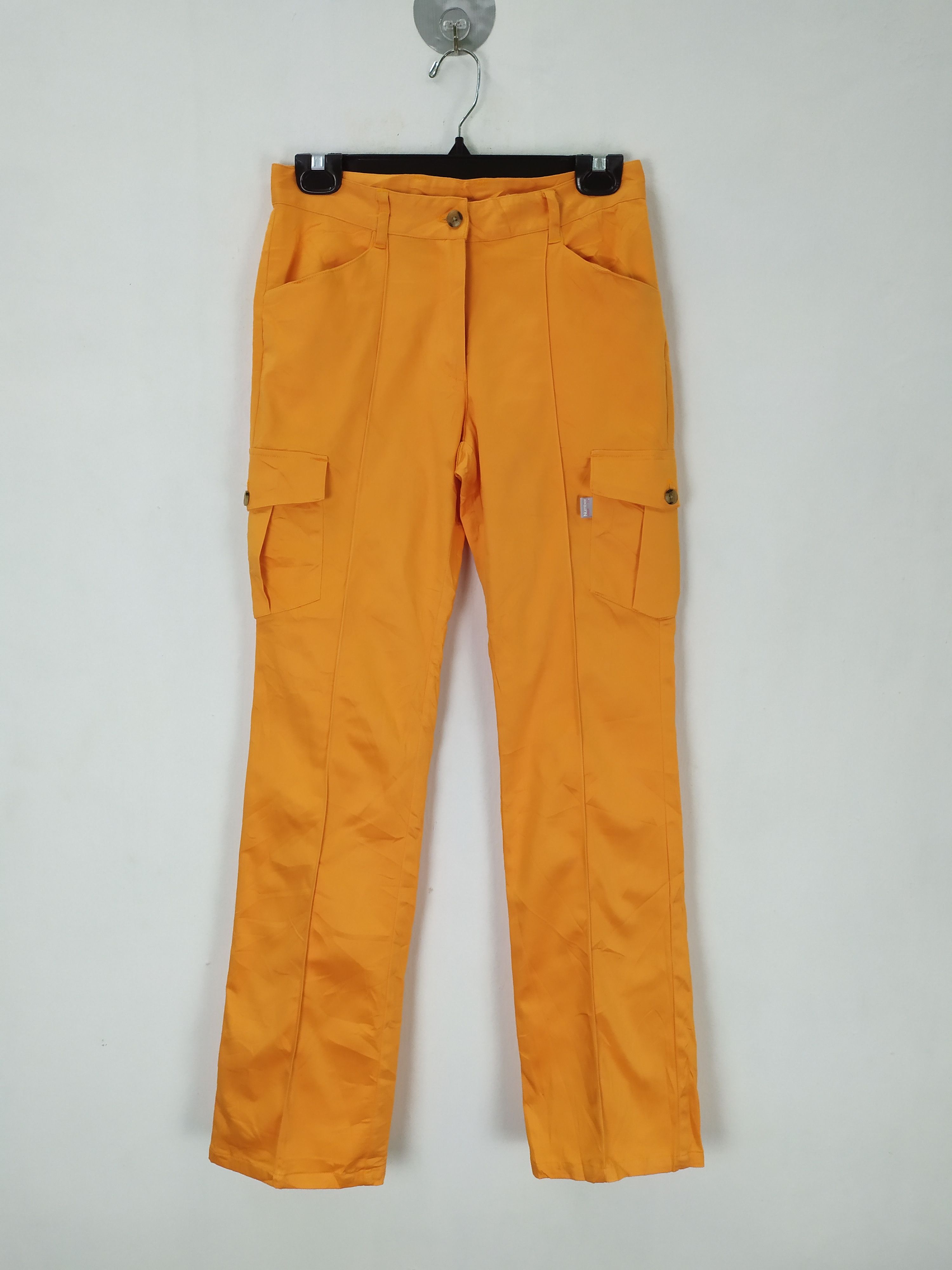 Japanese Brand × Numbers OFFER❗Number Golf Orange Colour Cargo Pants #930 Size US 28 / EU 44 - 1 Thumbnail