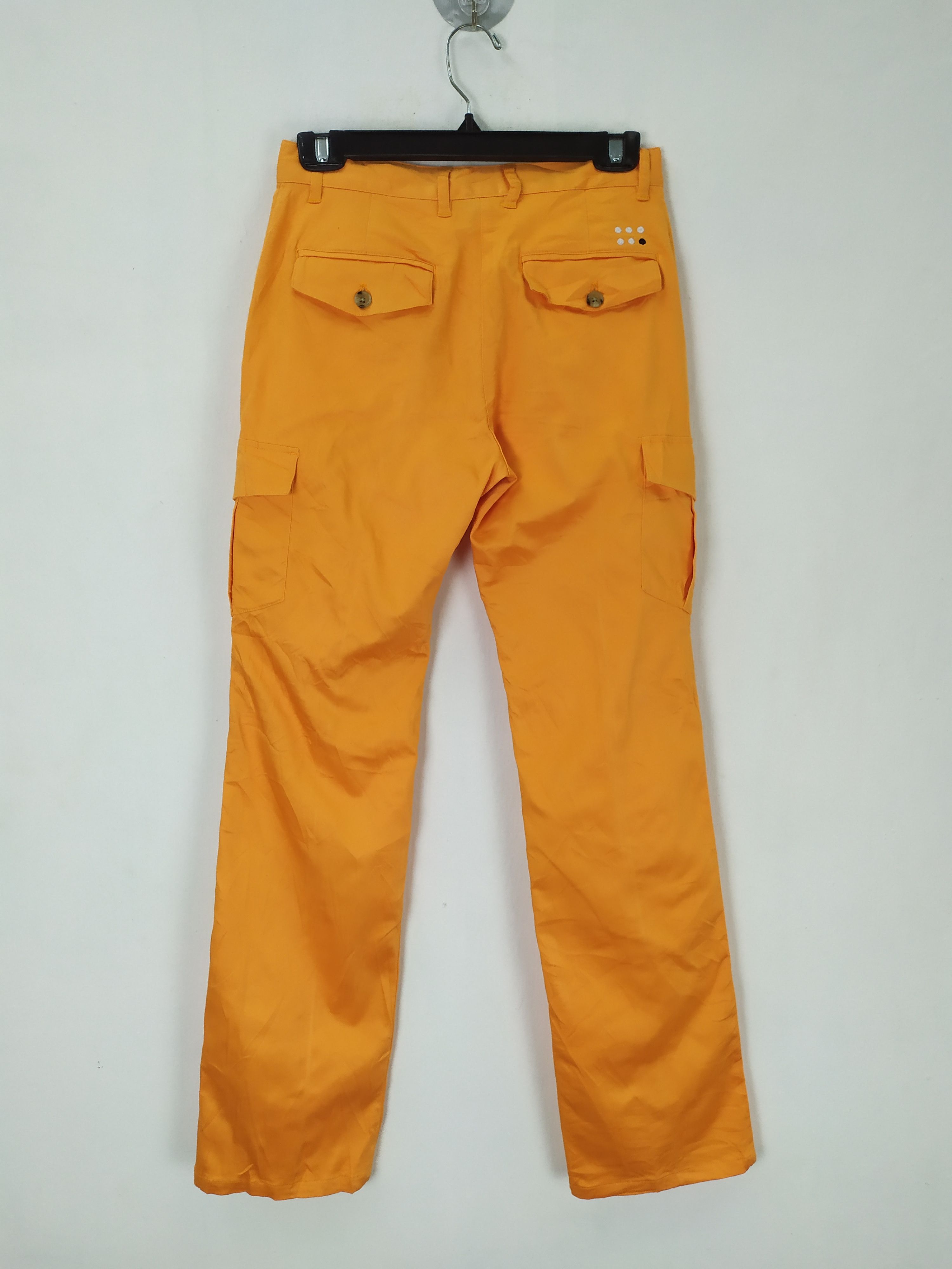 Japanese Brand × Numbers OFFER❗Number Golf Orange Colour Cargo Pants #930 Size US 28 / EU 44 - 7 Thumbnail
