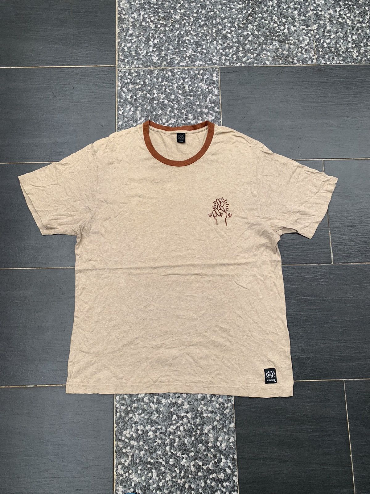 Keith Haring × Uniqlo × Vintage Vintage Keith Haring T- Shirt Size US L / EU 52-54 / 3 - 1 Thumbnail