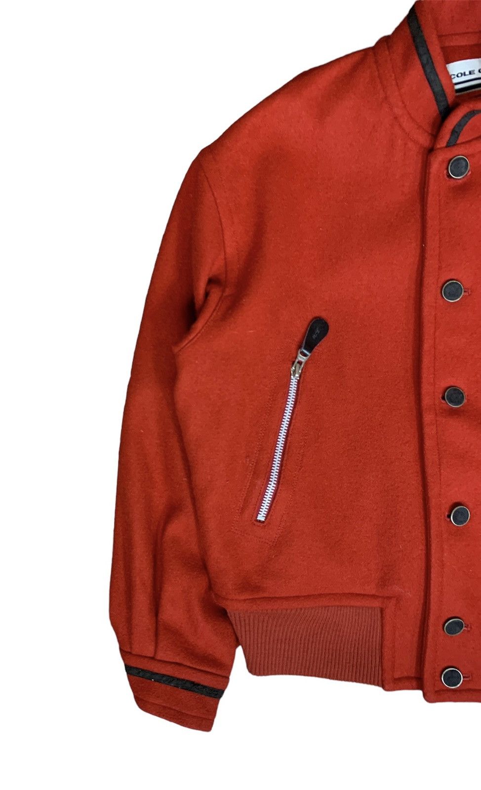 Japanese Brand Rare Nicole Club Varsity Jacket Red Colour Size US M / EU 48-50 / 2 - 5 Thumbnail