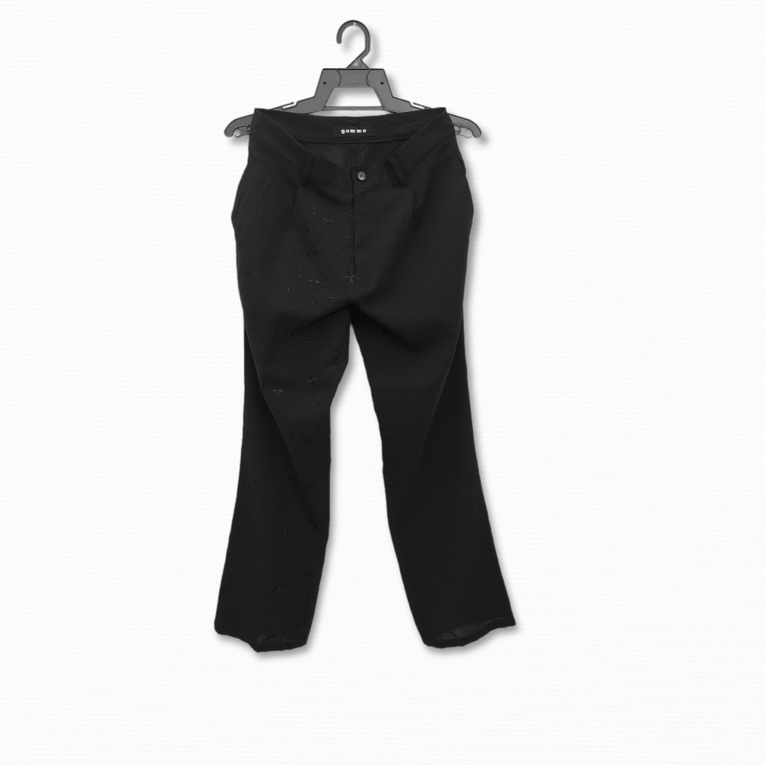gomme Archive GOMME floral embossed pattern trousers Size 28" / US 6 / IT 42 - 1 Thumbnail