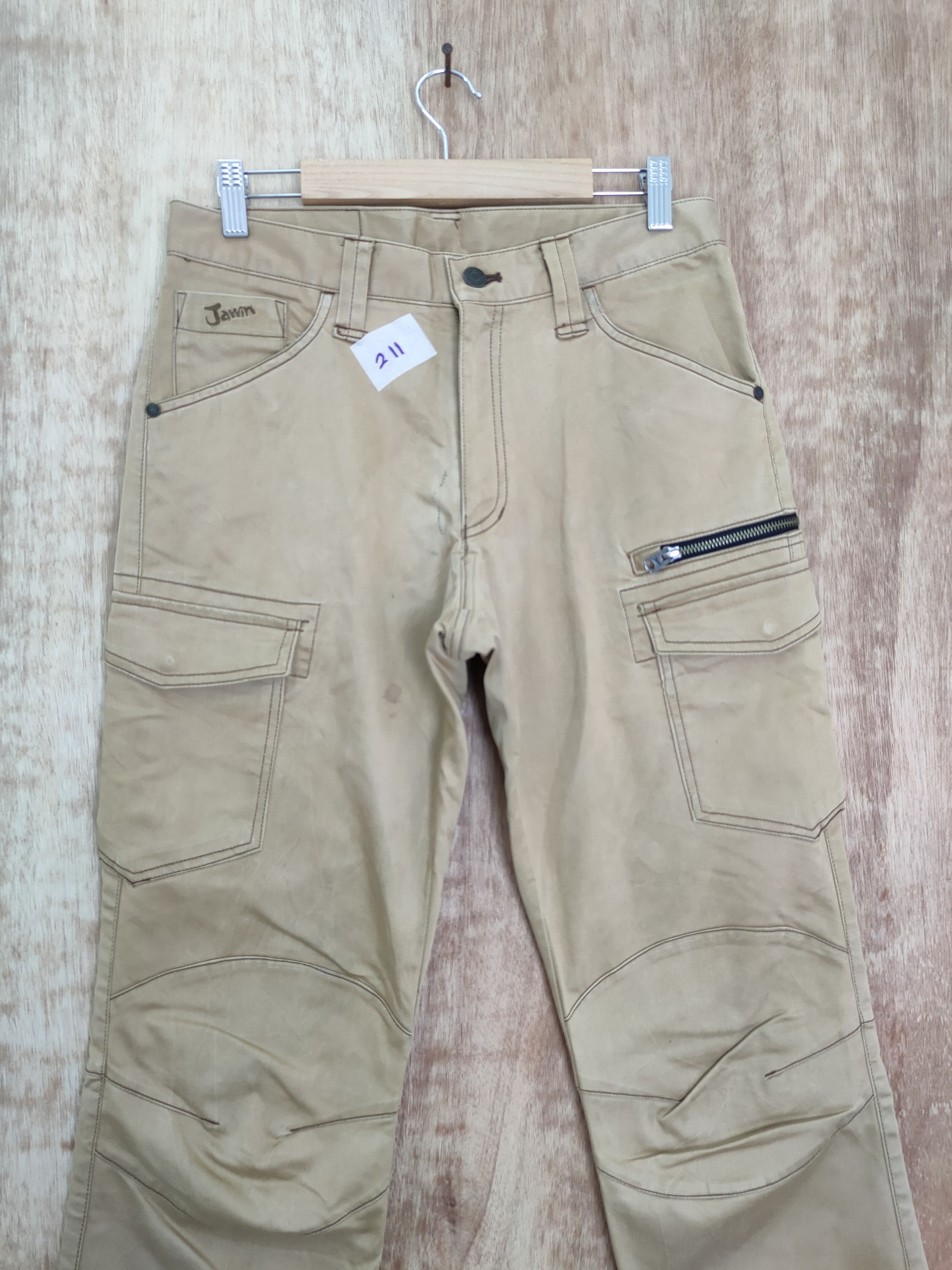 Japanese Brand DLL Jawin Japan multipocket tactical cargo pants #211 Size US 30 / EU 46 - 4 Thumbnail