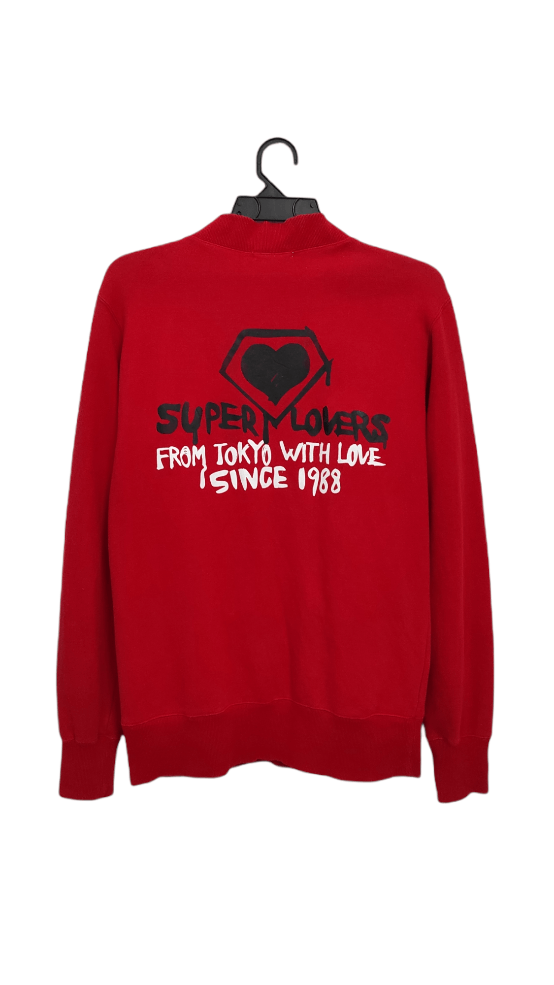 Super Lovers FW00 SUPER LOVERS FROM TOKYO WITH LOVE HEAVY COTTON CARDIGAN Size US S / EU 44-46 / 1 - 2 Thumbnail