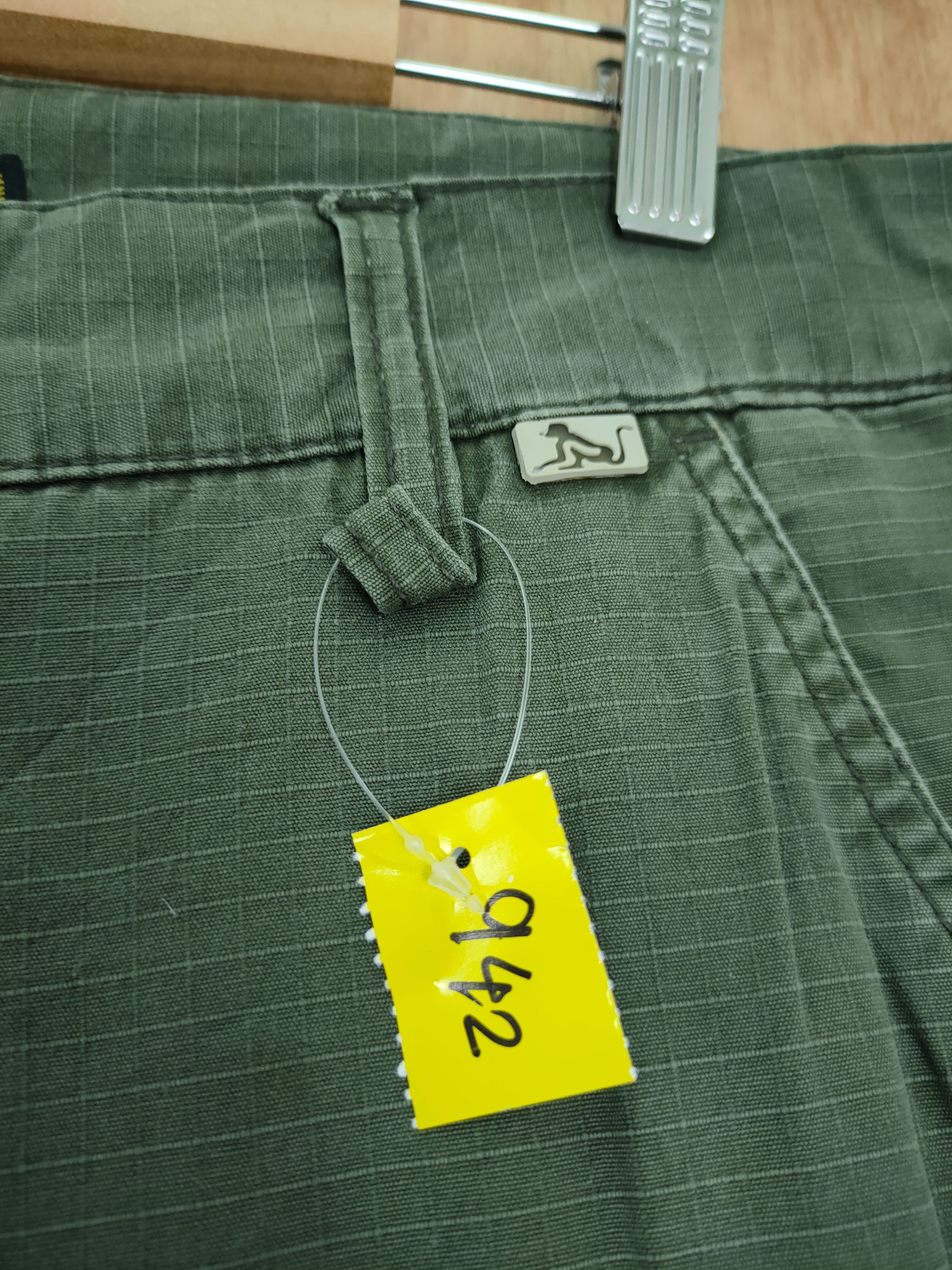 DrunknMunky DL DrunkN Munky green streetwear tactical cargo pants #942 Size US 34 / EU 50 - 5 Thumbnail