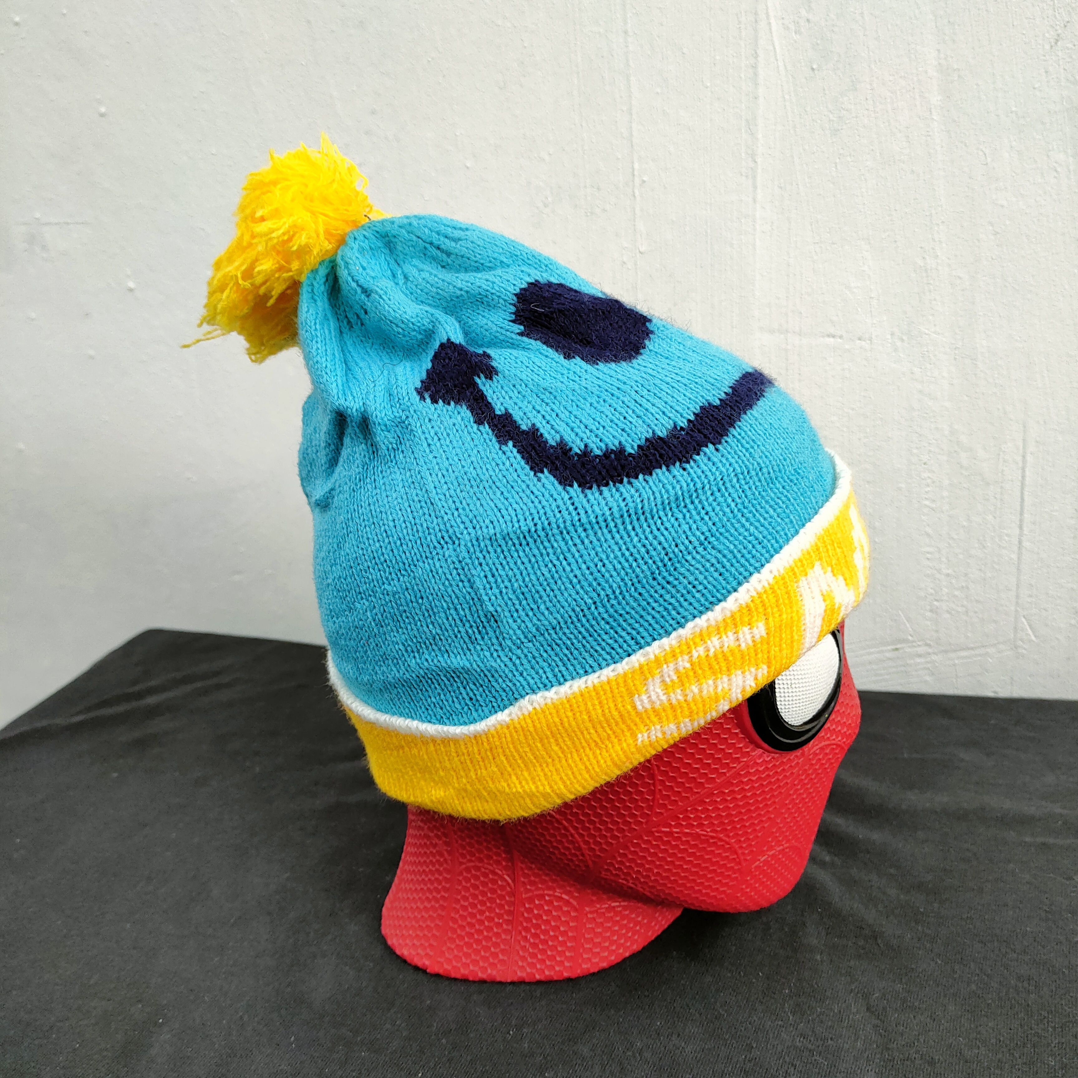 Japanese Brand 💥 BESTOFFER 💥 FOR KIDS SMILE BEANIE HAT LIKE KAPITAL Size ONE SIZE - 4 Thumbnail