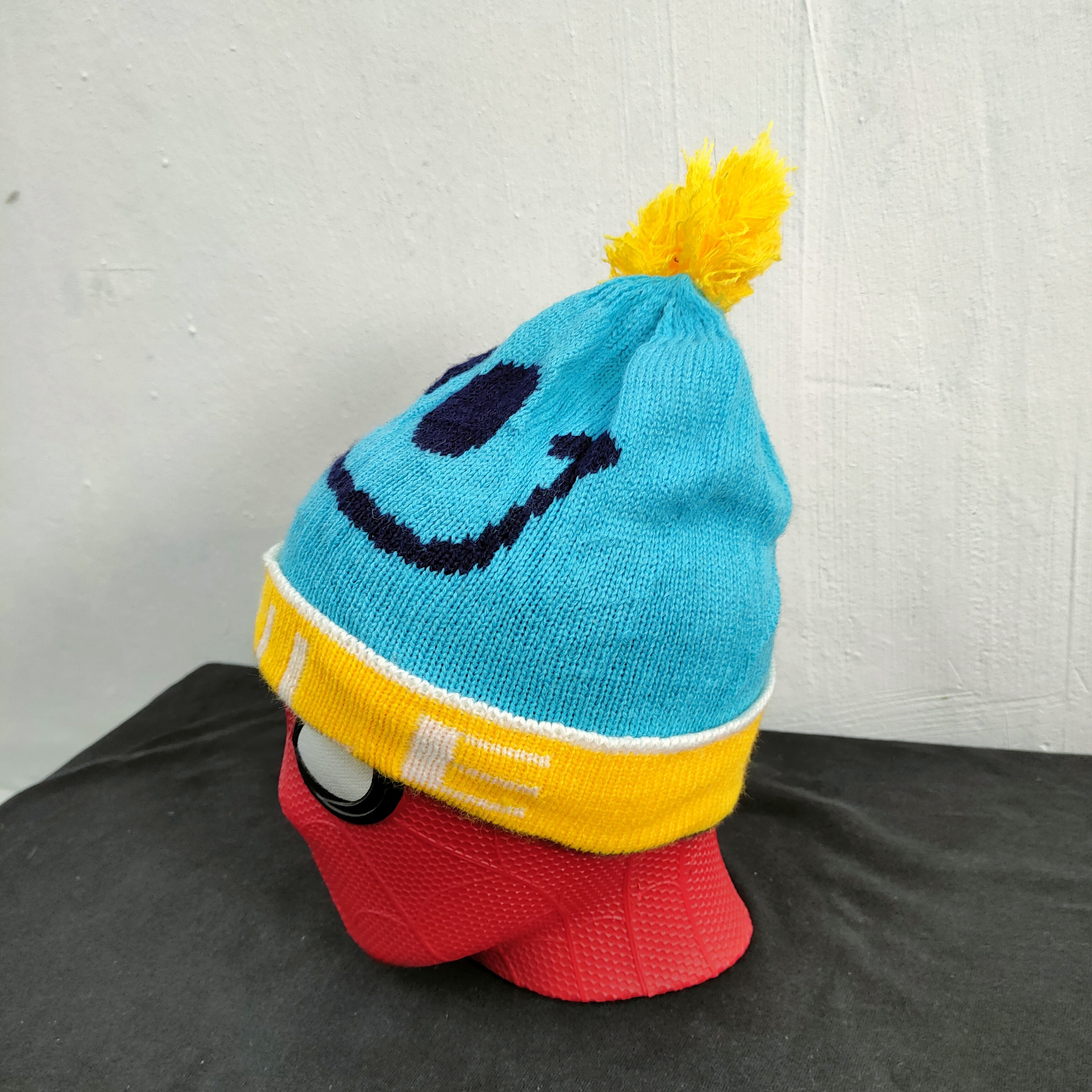 Japanese Brand 💥 BESTOFFER 💥 FOR KIDS SMILE BEANIE HAT LIKE KAPITAL Size ONE SIZE - 3 Thumbnail