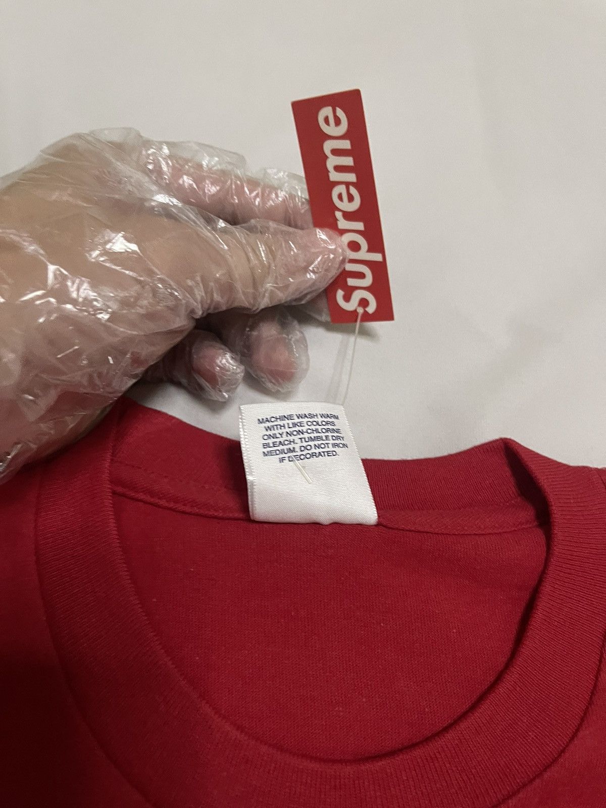 Supreme Supreme ss16 red motion logo tee dswt Size US M / EU 48-50 / 2 - 3 Thumbnail