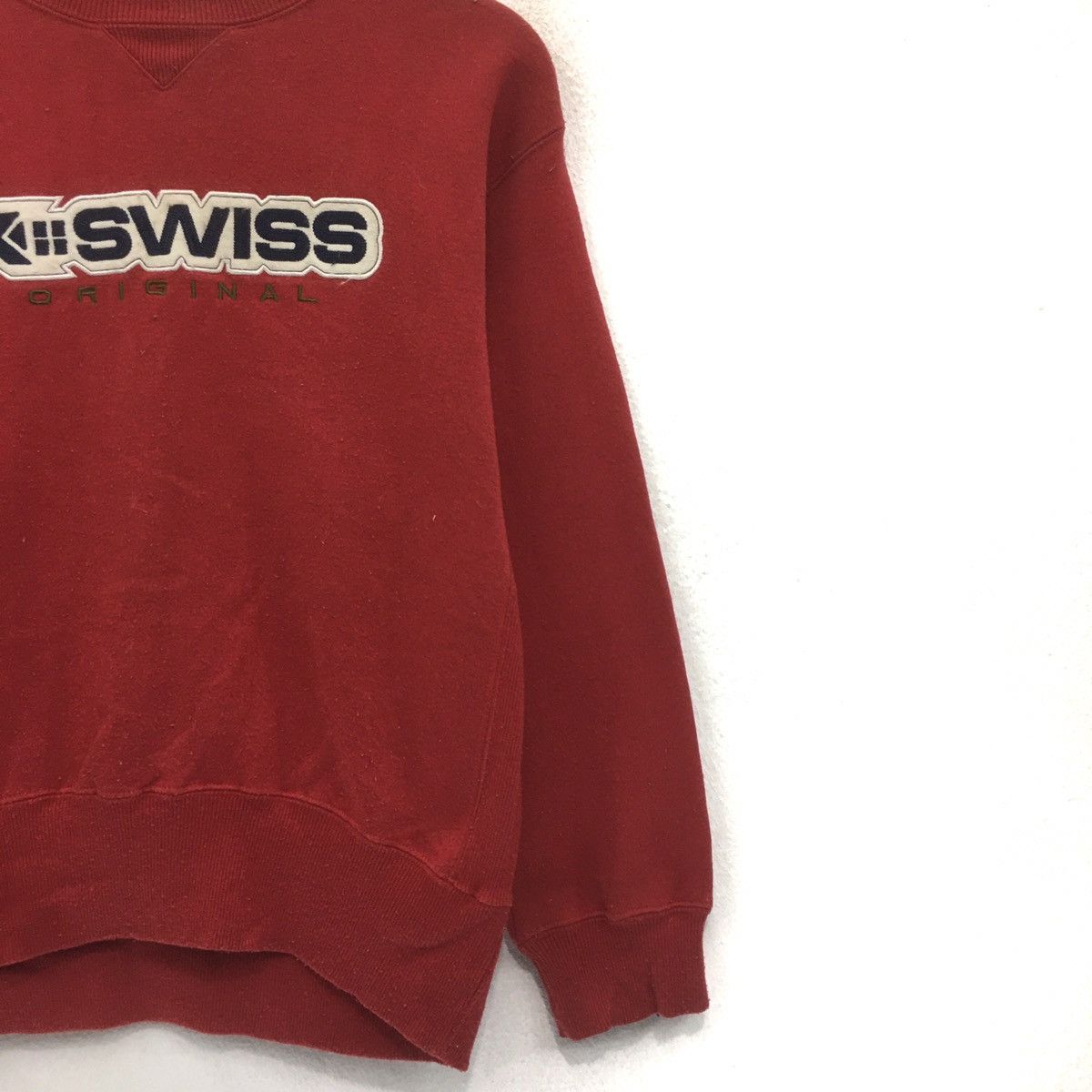 K-Swiss × Vintage K:Swiss Sweatshirt Crewneck Biglogo Embroidery K-Swiss Size US M / EU 48-50 / 2 - 4 Thumbnail