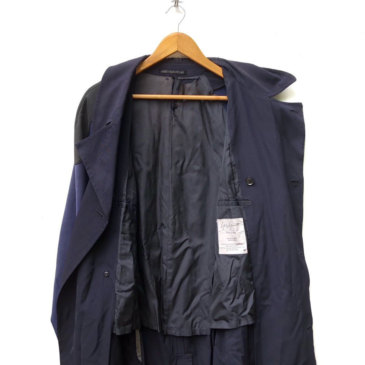 Yohji Yamamoto YOHJI YAMAMOTO POUR HOMME TRENCH COAT Size US M / EU 48-50 / 2 - 2 Thumbnail