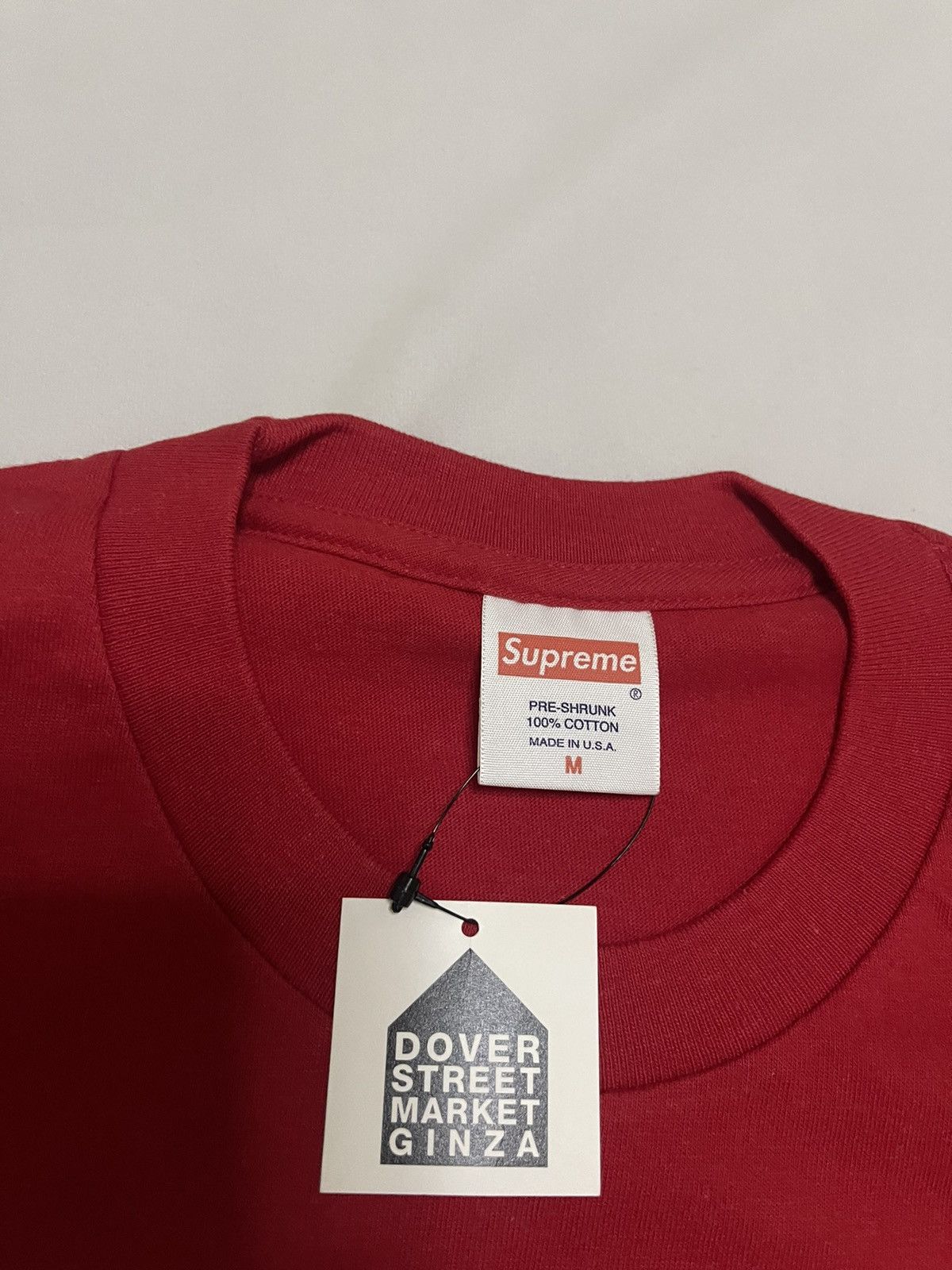 Supreme Supreme butterfly gonz tee red ds Size US M / EU 48-50 / 2 - 2 Thumbnail