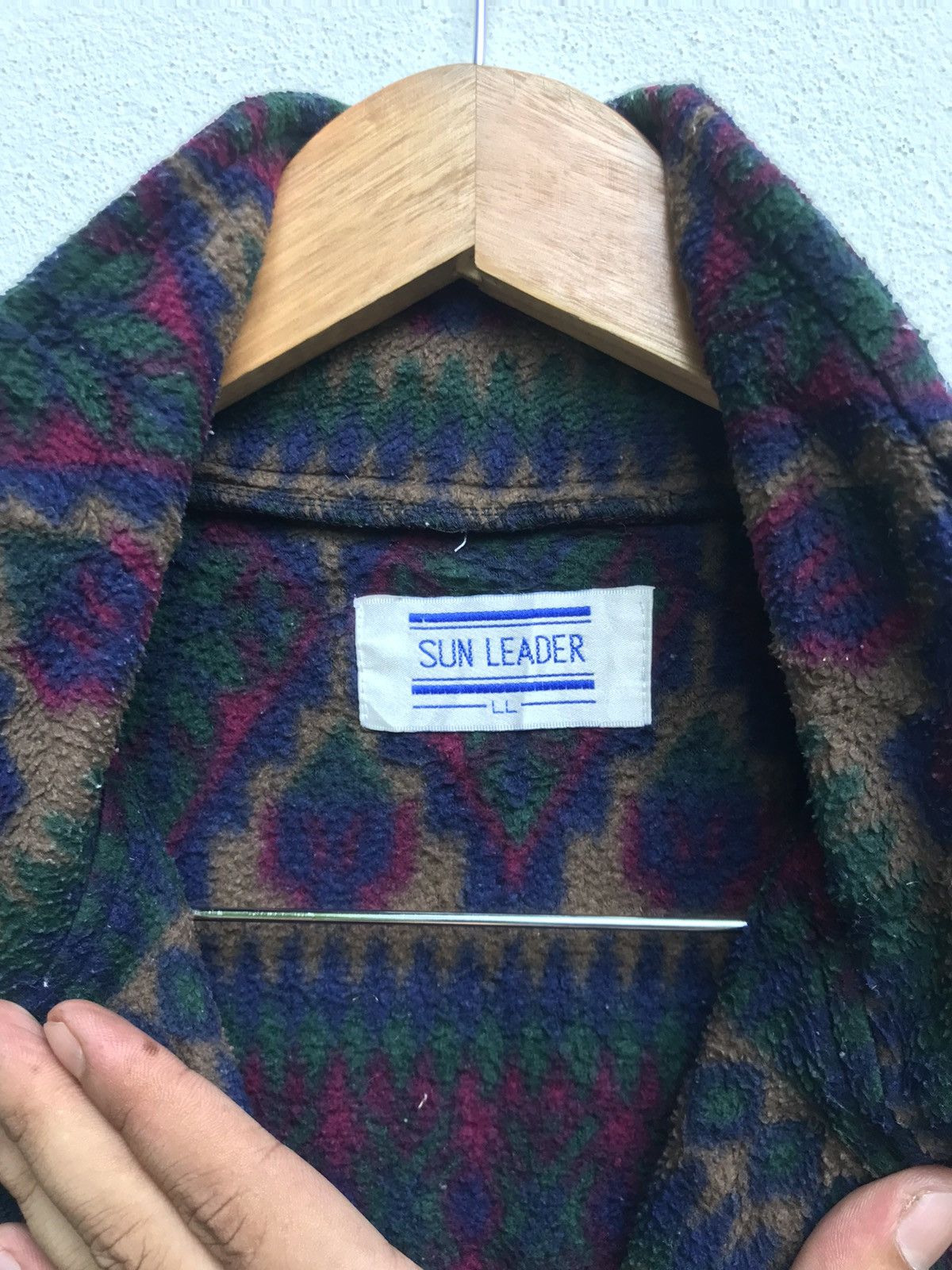 Japanese Brand × Native Sun Leader Japanese Brand Paisley Native Fleece Jacket Size US L / EU 52-54 / 3 - 7 Thumbnail