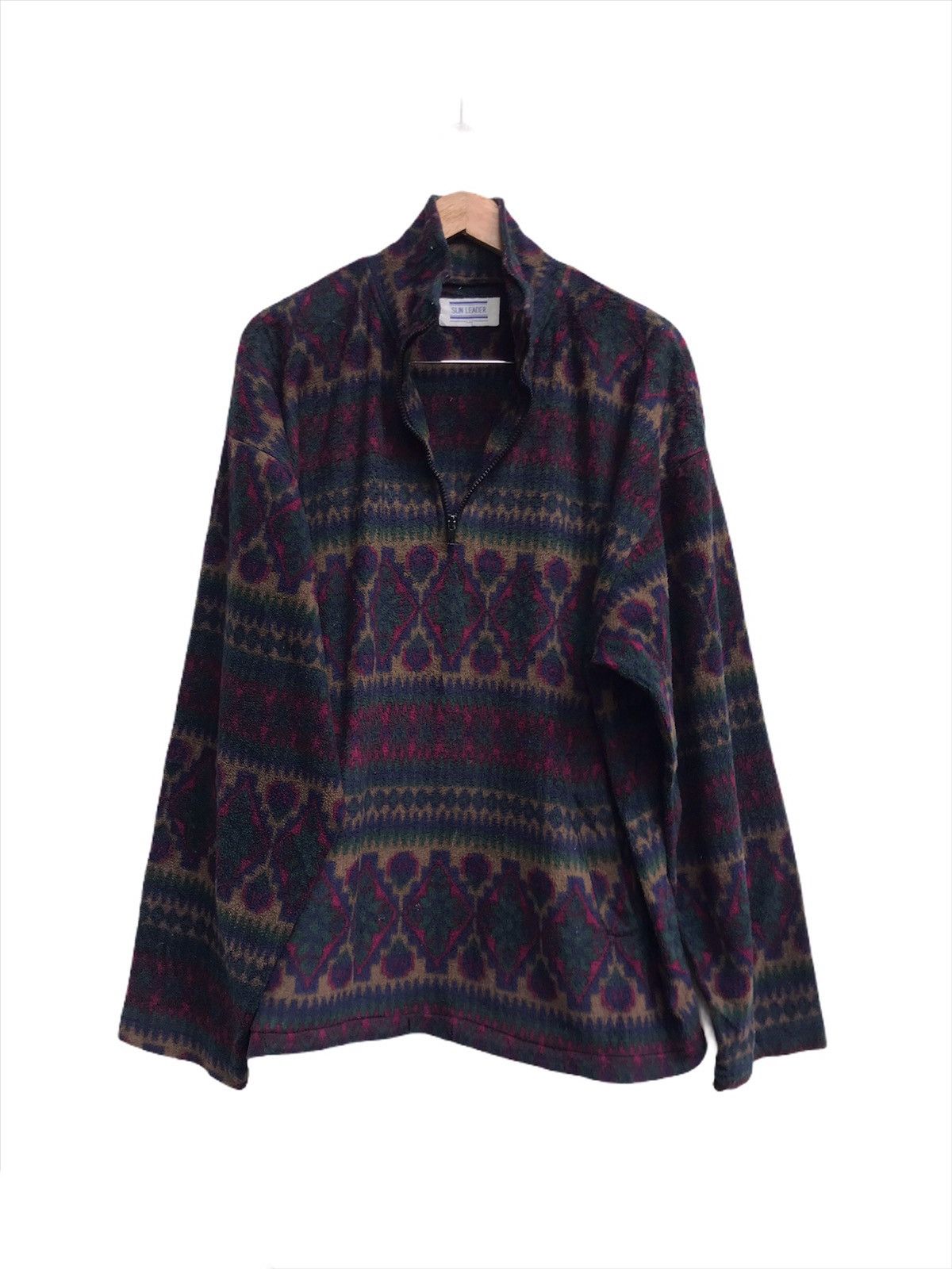 Japanese Brand × Native Sun Leader Japanese Brand Paisley Native Fleece Jacket Size US L / EU 52-54 / 3 - 2 Thumbnail