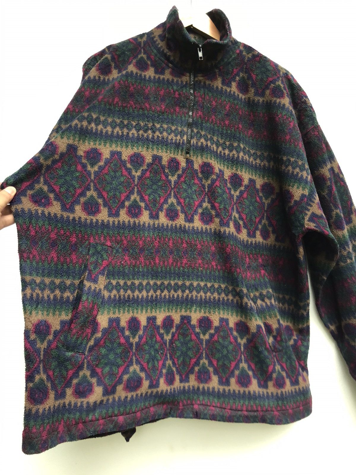 Japanese Brand × Native Sun Leader Japanese Brand Paisley Native Fleece Jacket Size US L / EU 52-54 / 3 - 5 Thumbnail