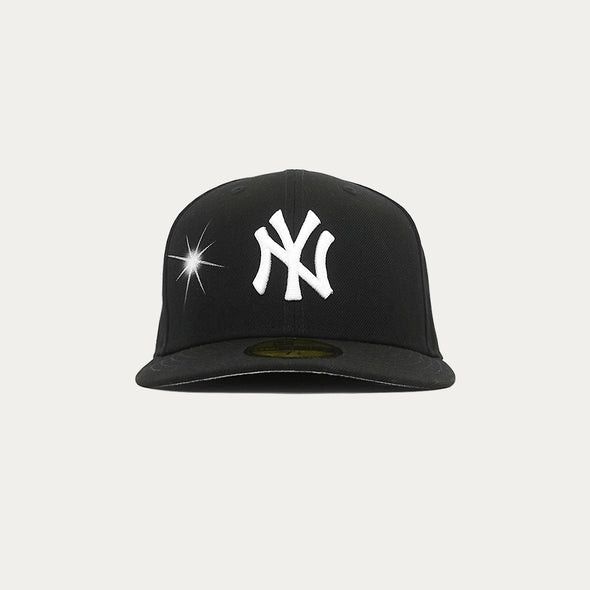 New Era Ay El Ay En Black En Why NY New Era Brand New 7 1/8 Size ONE SIZE - 1 Thumbnail