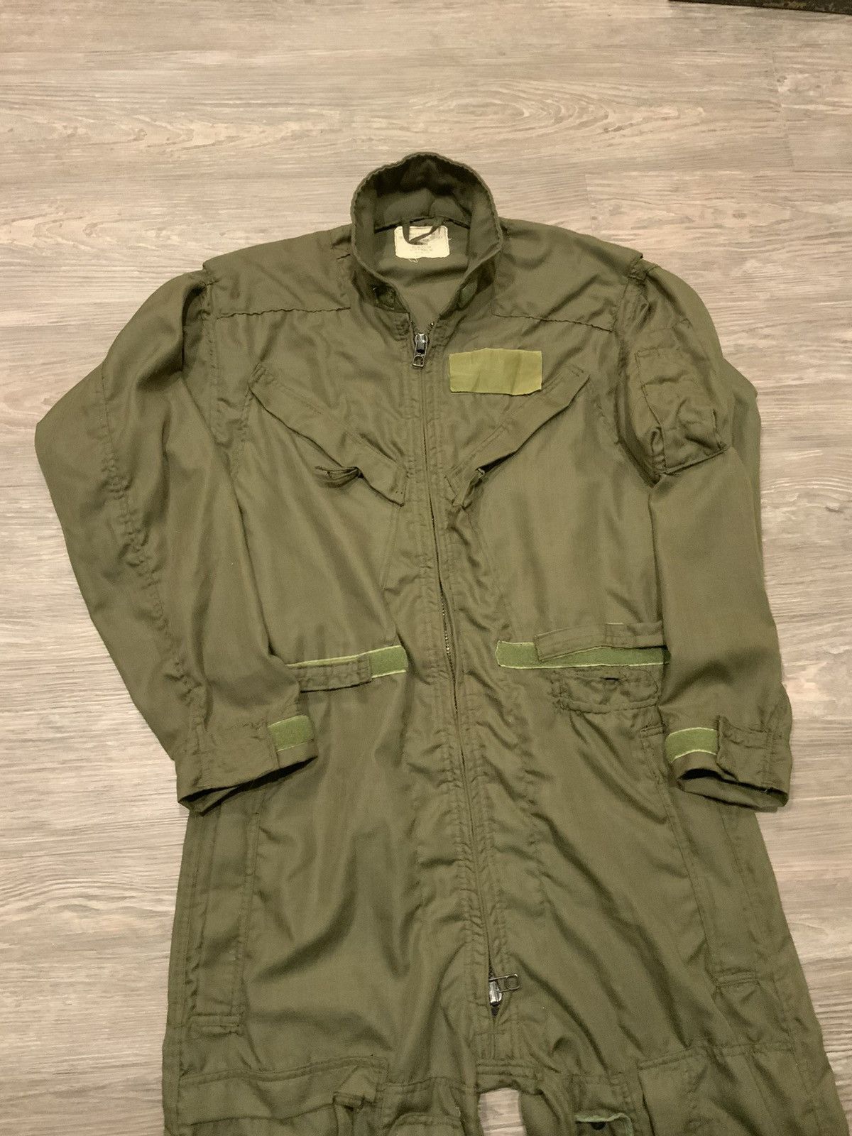 Vintage VTG Mason Hughes Vietnam Era USN Navy Flying Fire Coveralls Size US 34 / EU 50 - 3 Thumbnail