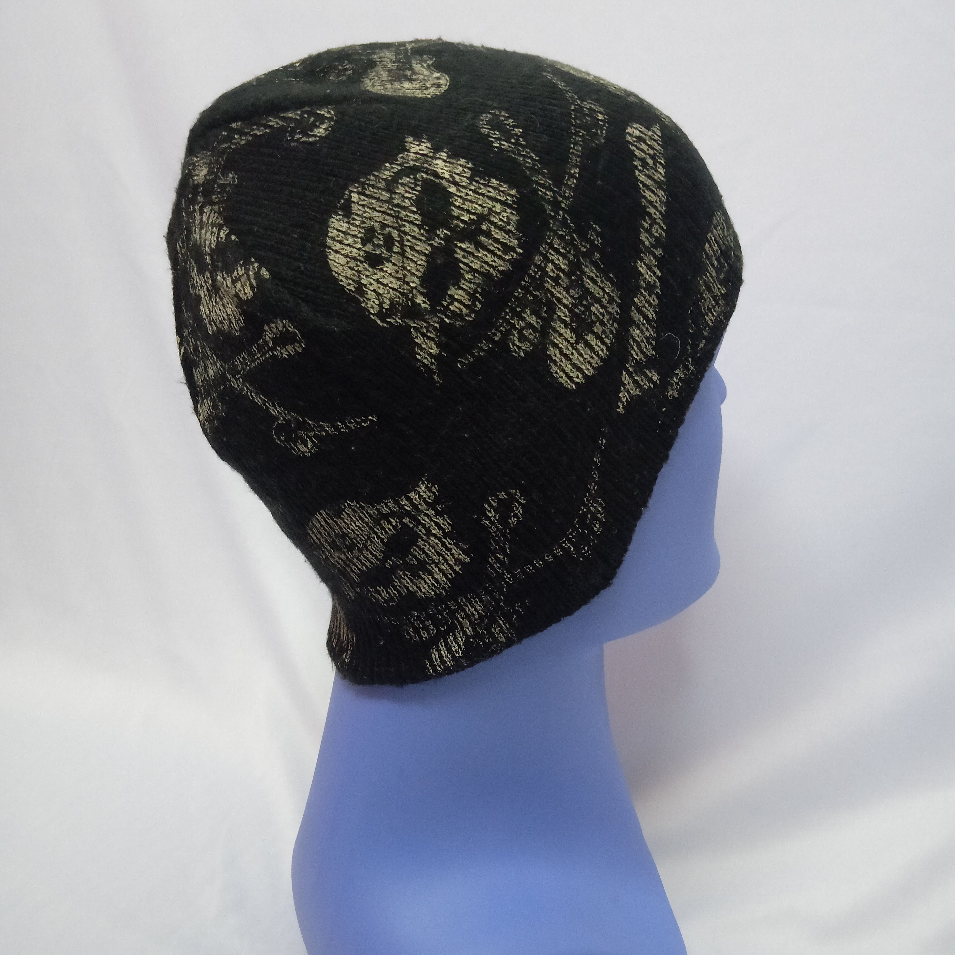 Black Label × Thrasher 💥BEST OFFER💥 TRASHER SKULL BEANIE HAT Size ONE SIZE - 3 Thumbnail