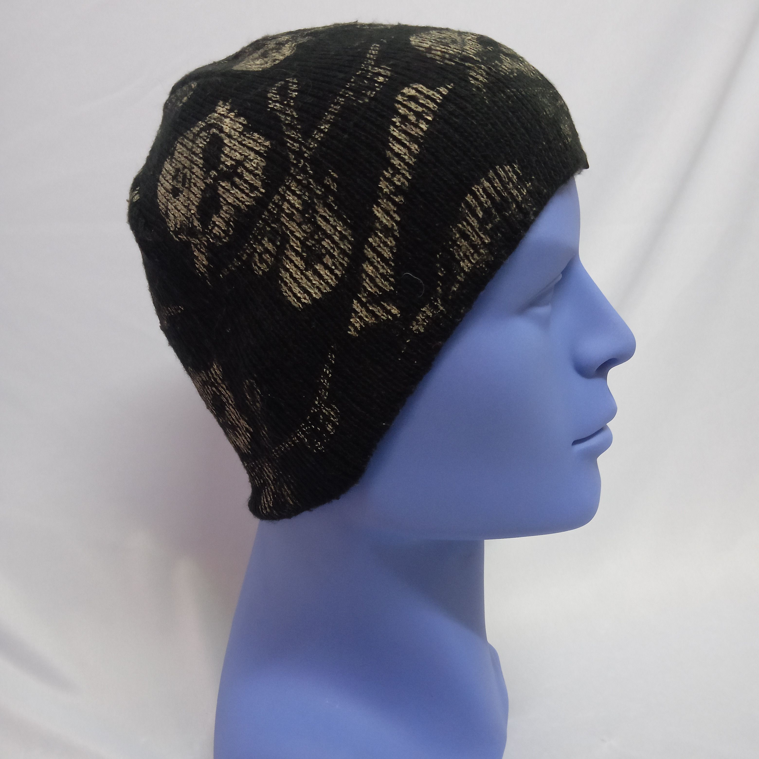 Black Label × Thrasher 💥BEST OFFER💥 TRASHER SKULL BEANIE HAT Size ONE SIZE - 4 Thumbnail