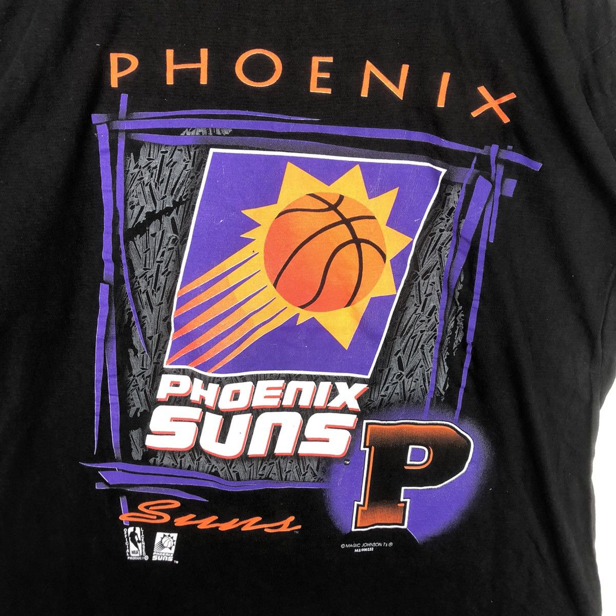 NBA × Phoenix Clothing × Vintage Vintage Phoenix Suns Magic Johnson NBA Crewneck Size US XL / EU 56 / 4 - 2 Thumbnail