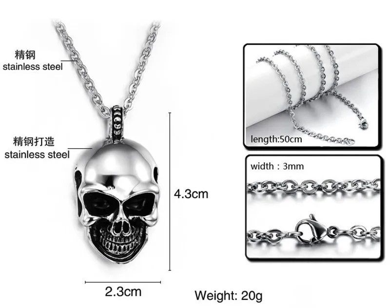 Jewelry Skull Necklace Size ONE SIZE - 6 Thumbnail