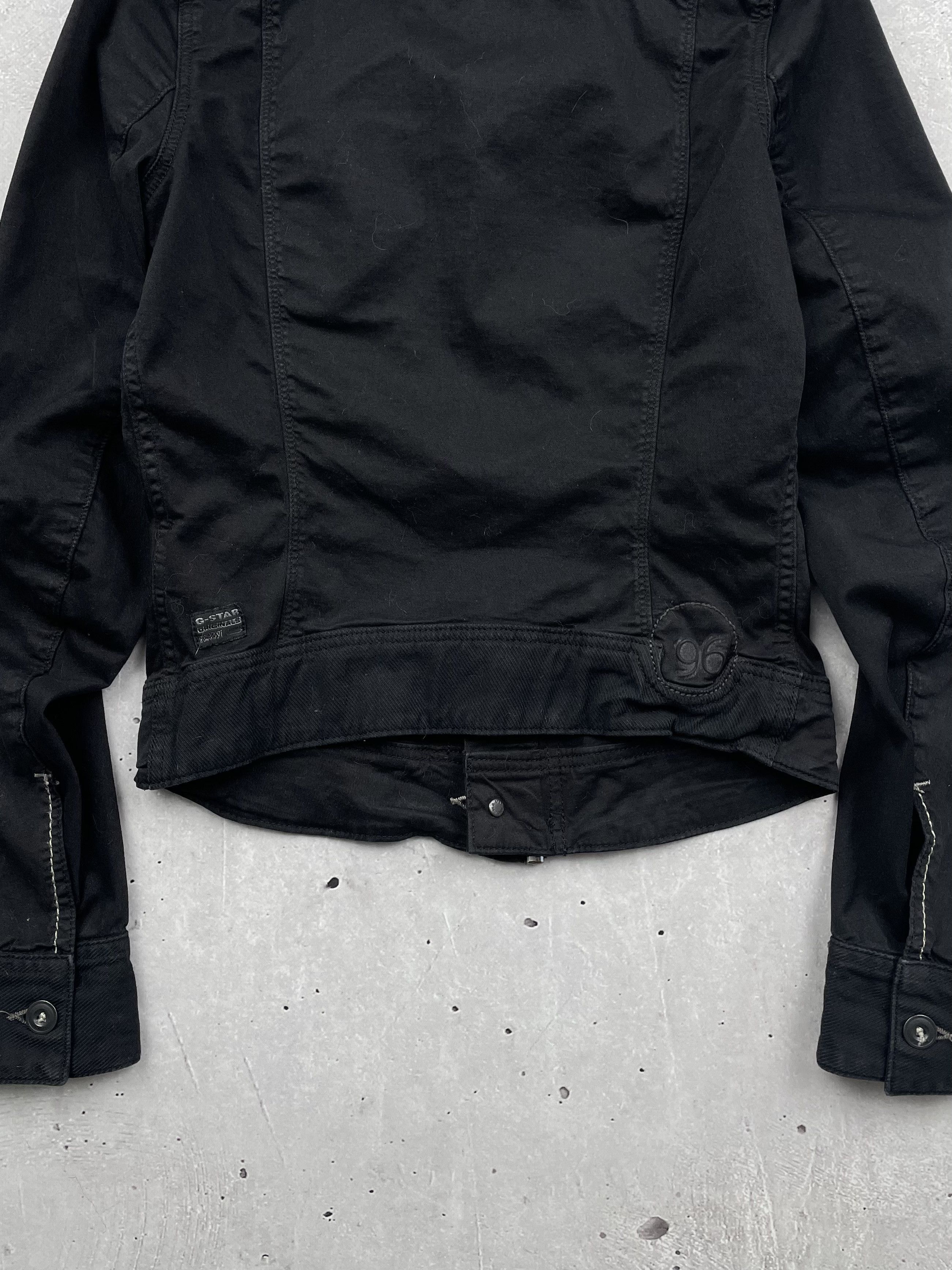 G-Star G Star RAW Vintage Denim Bomber Jacket Size XS / US 0-2 / IT 36-38 - 10 Thumbnail