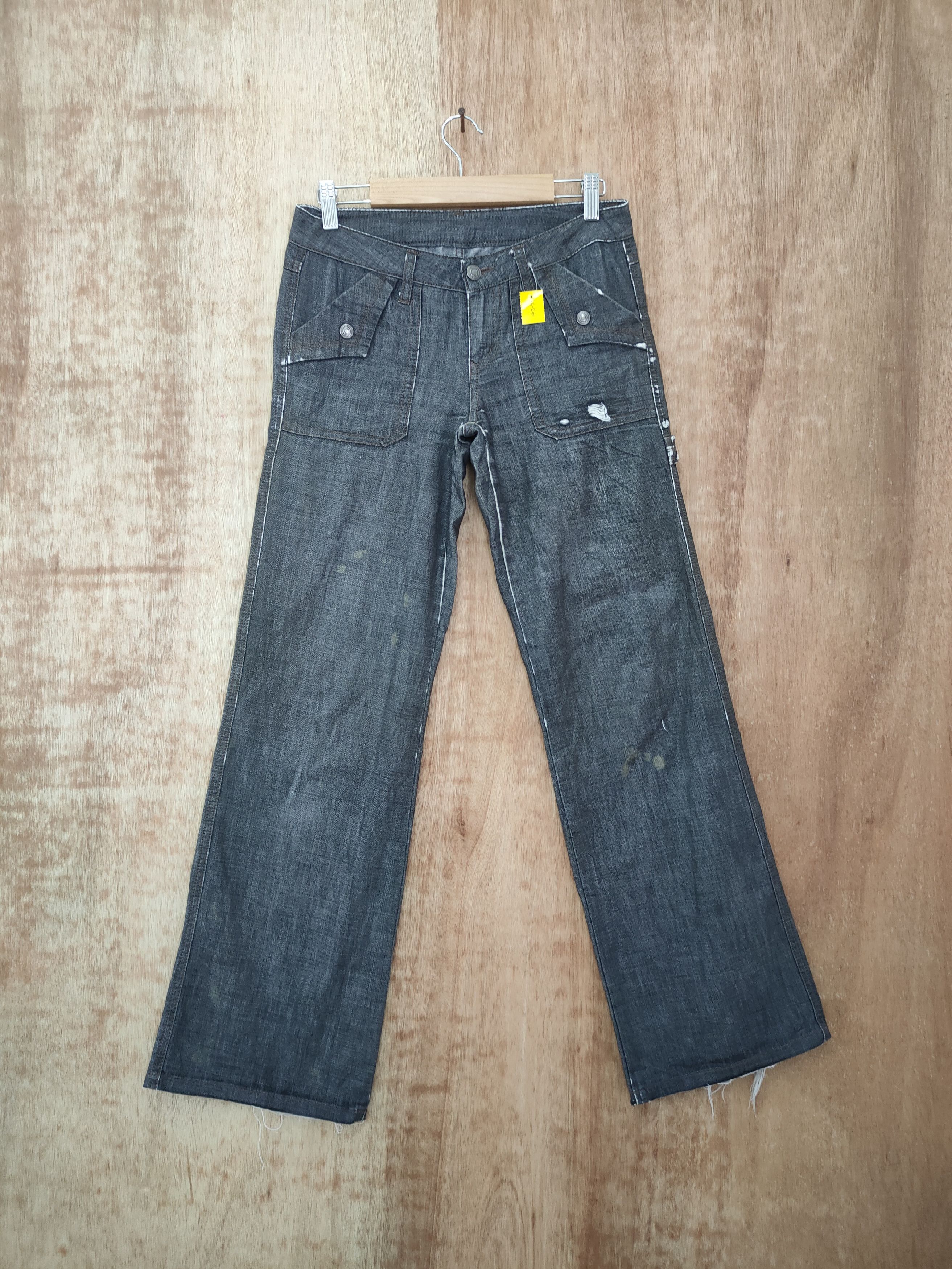 Japanese Brand DLL Uniqlo japan multipocket tactical cargo pants #sp46-251T Size 27" / US 4 / IT 40 - 1 Thumbnail