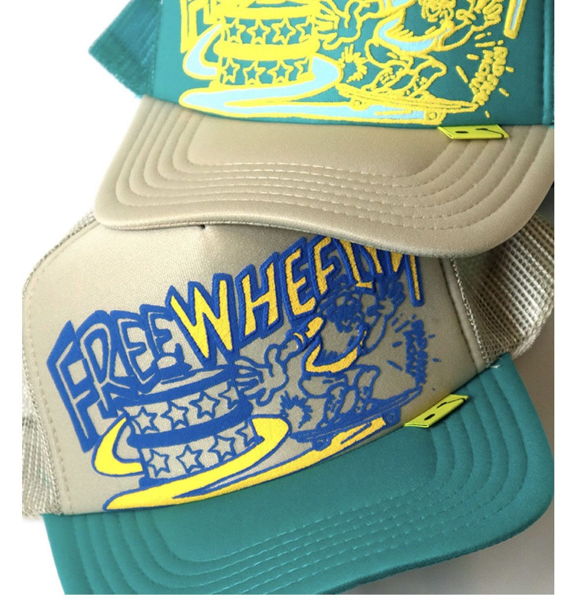 Kapital Kapital Free Wheelin’ Trucker Hat Size ONE SIZE - 2 Thumbnail