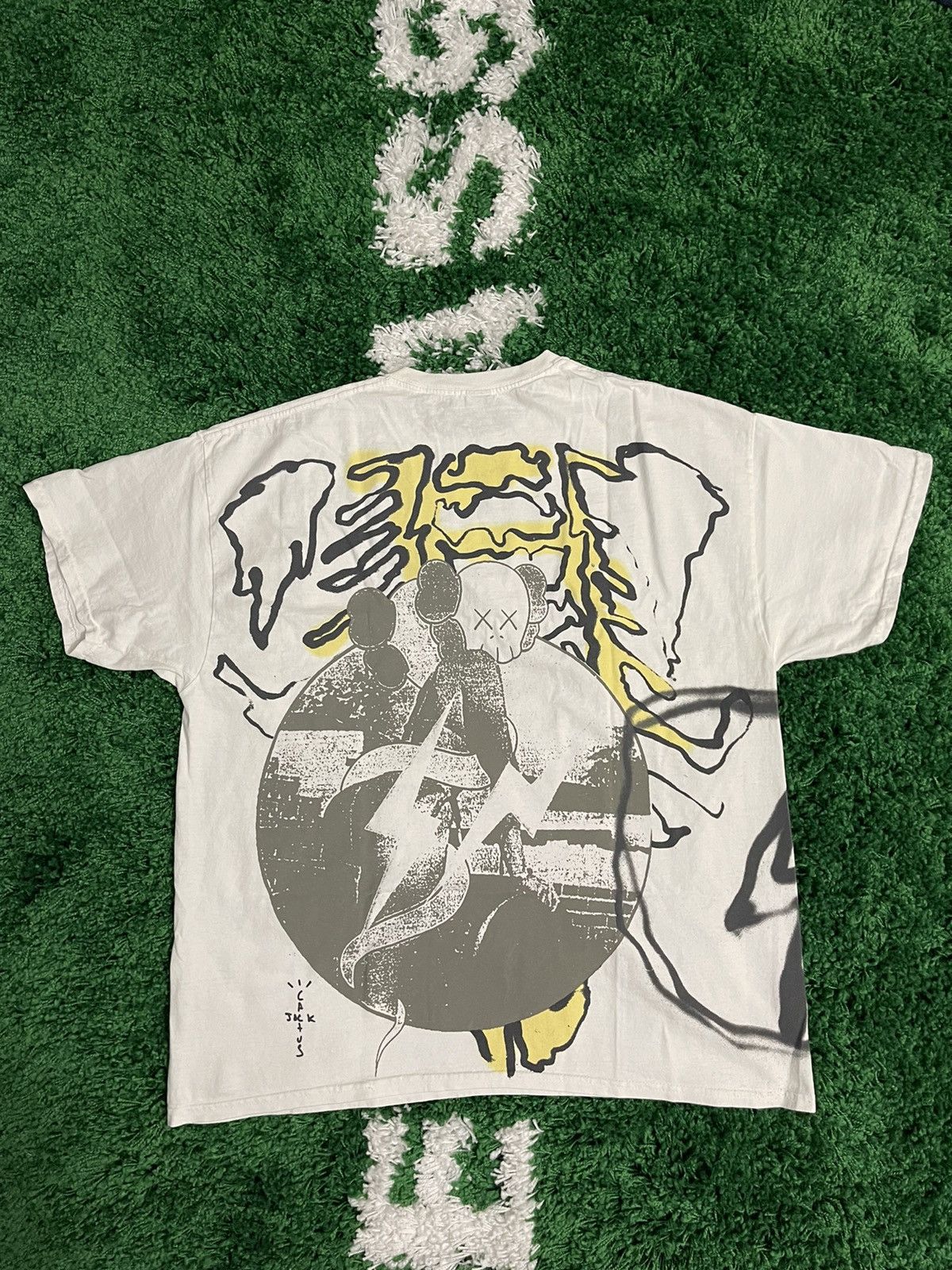Fragment Design × Kaws × Travis Scott Travis Scott x Kaws x Fragment Tee Size US S / EU 44-46 / 1 - 2 Thumbnail