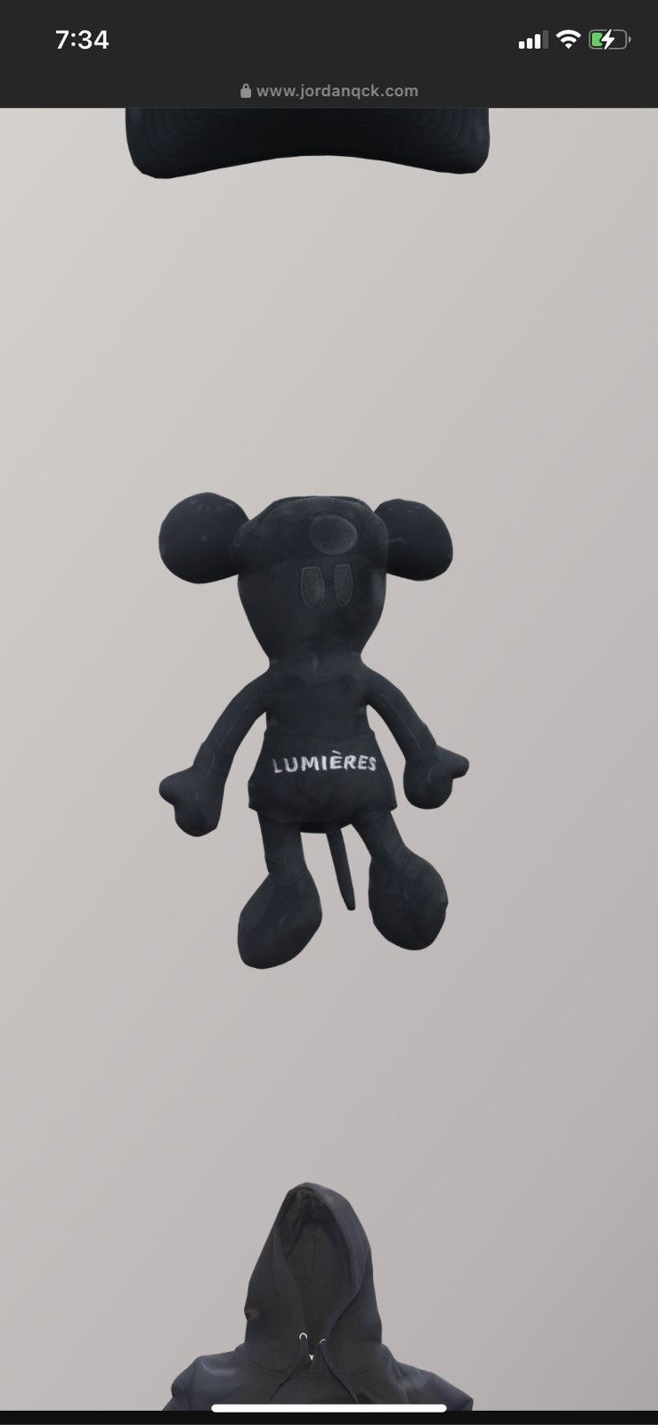 Lumieres QCK Mad mouse plush Size ONE SIZE - 4 Thumbnail
