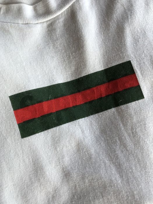 Supreme gucci box sales logo t shirt Supreme gucci box sales logo t shirt