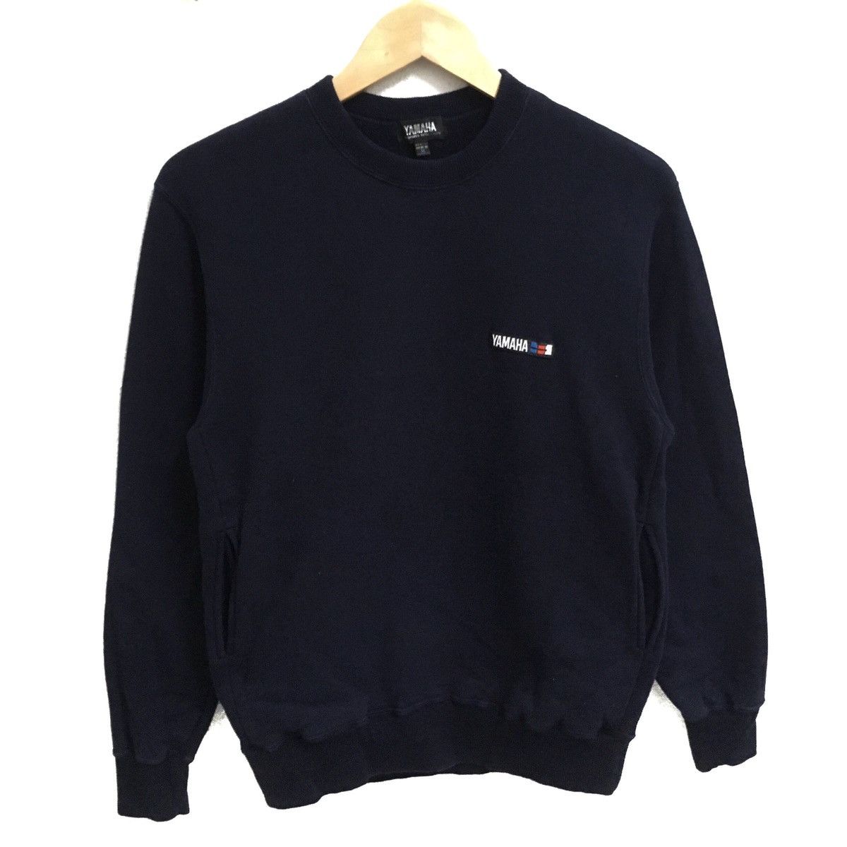 Vintage × Yamaha VINTAGE YAMAHA MOTORSPORT SMALL LOGO CREW NECK SWEATSHIRT Size US XS / EU 42 / 0 - 1 Thumbnail