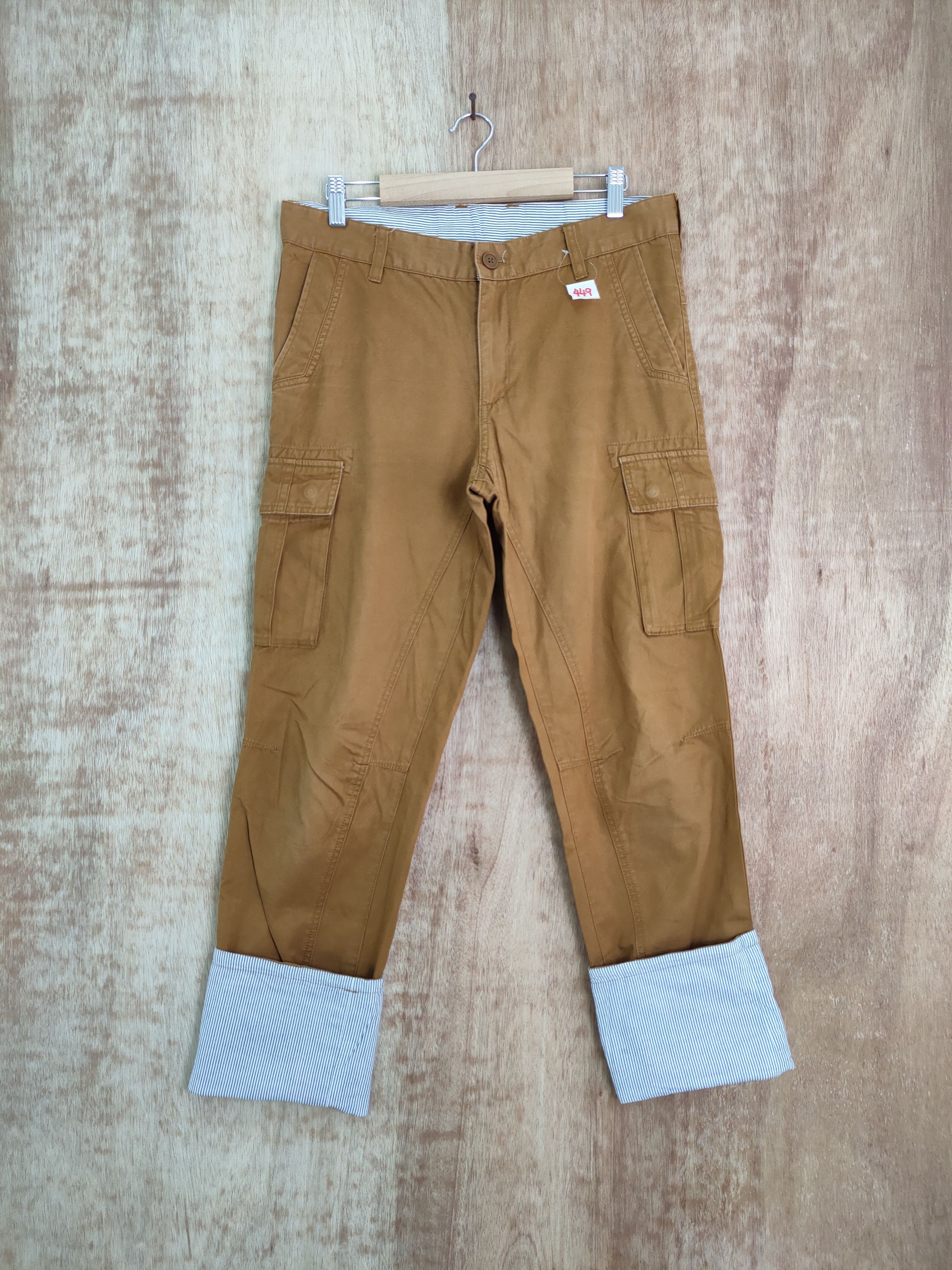 Japanese Brand × Vintage DL Michel Klein cargo utility tactical cropped pants #449 Size US 32 / EU 48 - 1 Thumbnail