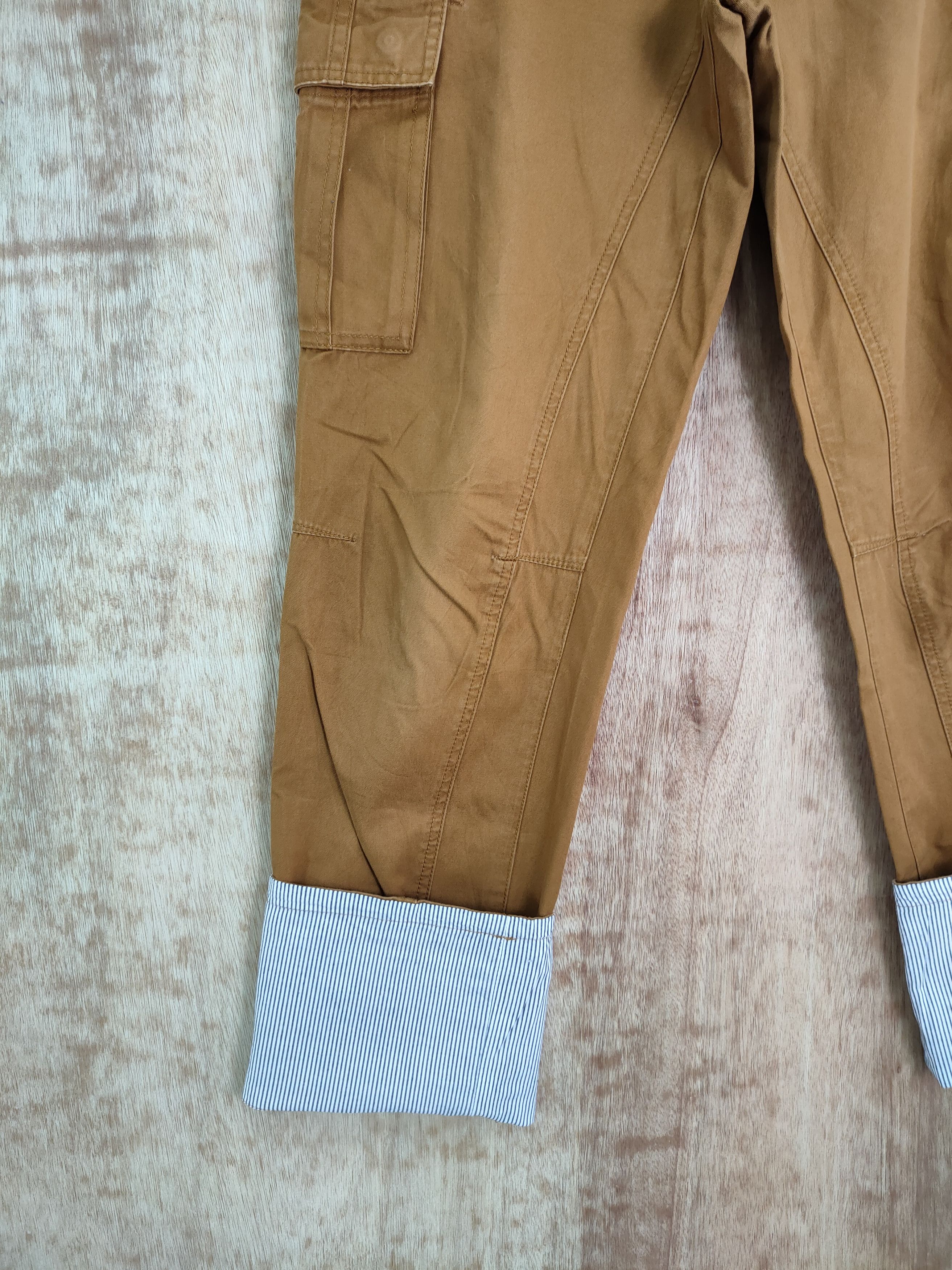 Japanese Brand × Vintage DL Michel Klein cargo utility tactical cropped pants #449 Size US 32 / EU 48 - 2 Thumbnail