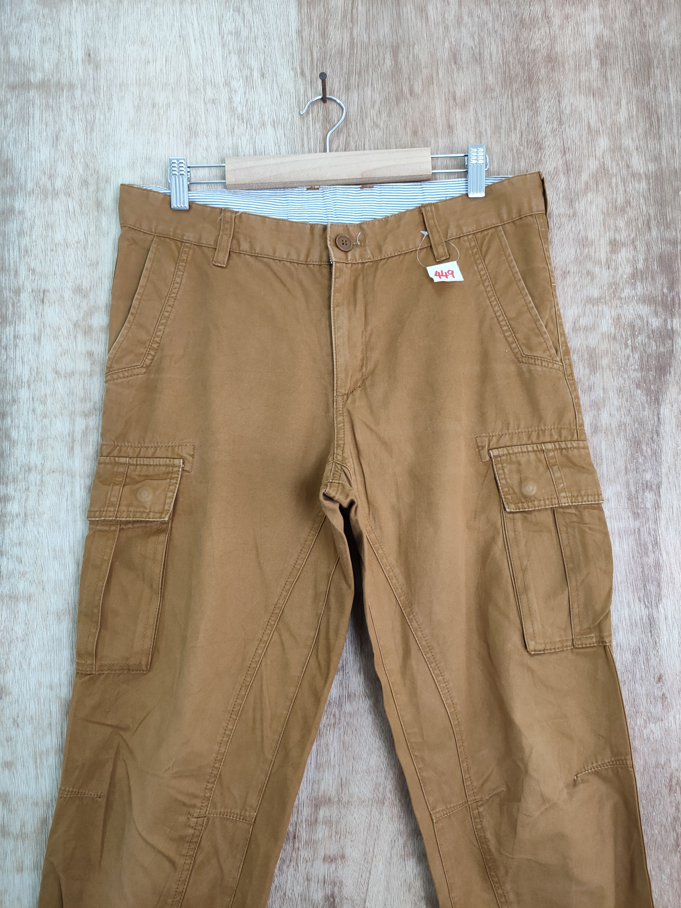 Japanese Brand × Vintage DL Michel Klein cargo utility tactical cropped pants #449 Size US 32 / EU 48 - 4 Thumbnail