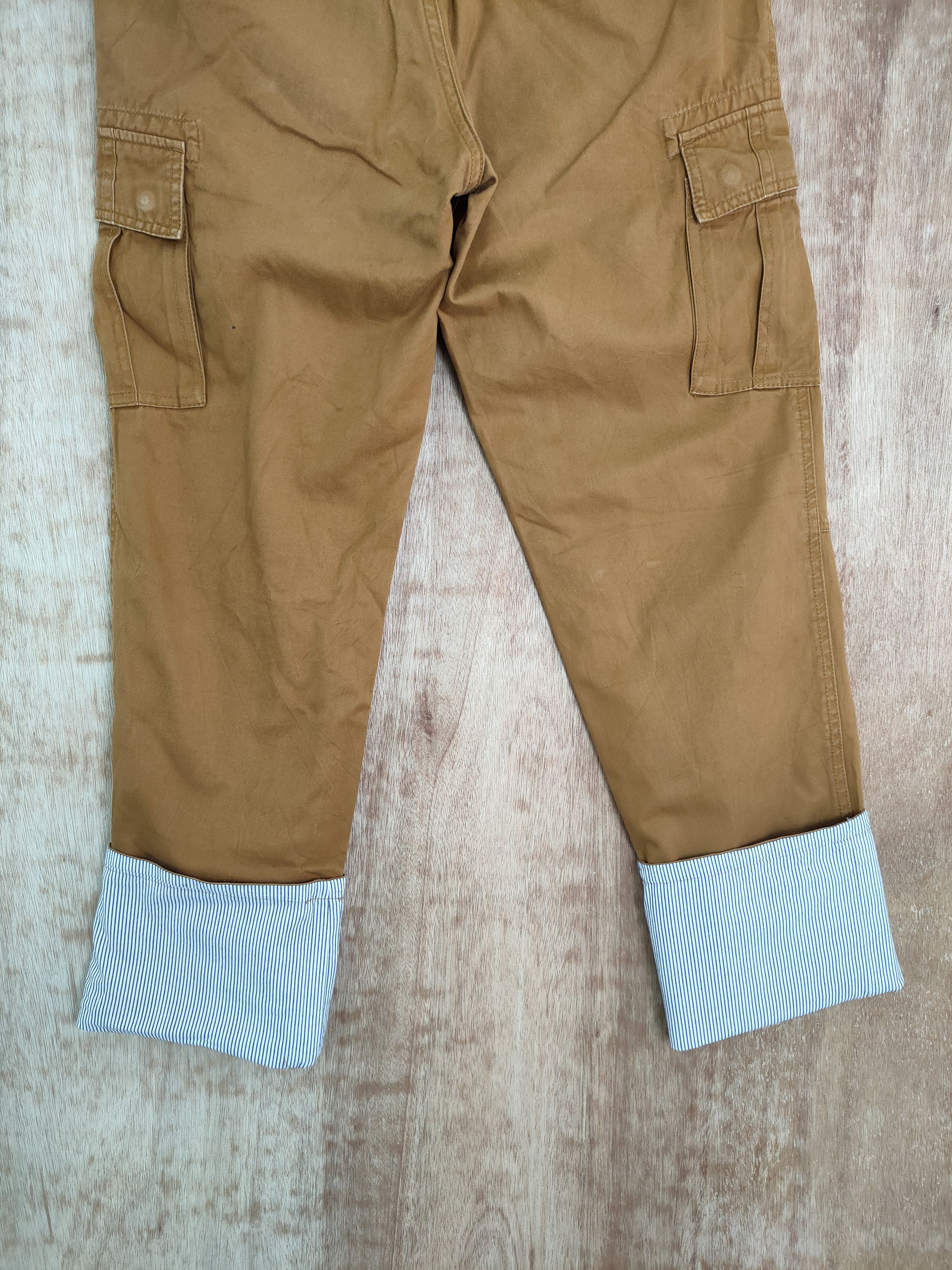 Japanese Brand × Vintage DL Michel Klein cargo utility tactical cropped pants #449 Size US 32 / EU 48 - 7 Thumbnail