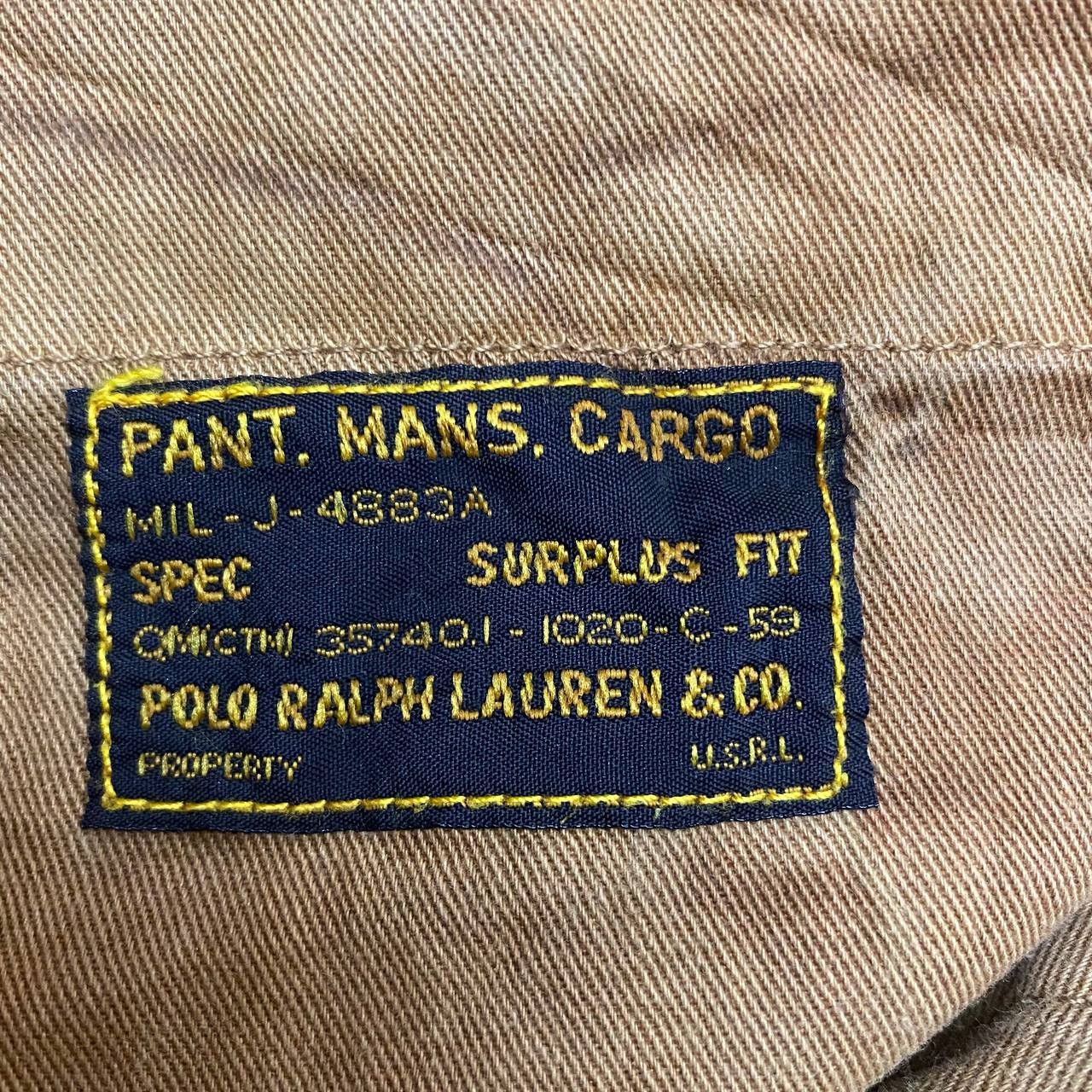 Polo Ralph Lauren X331 SURPLUS X POLO RALPH LAUREN TACTICAL CARGO PANTS SLIM Size US 31 - 5 Thumbnail
