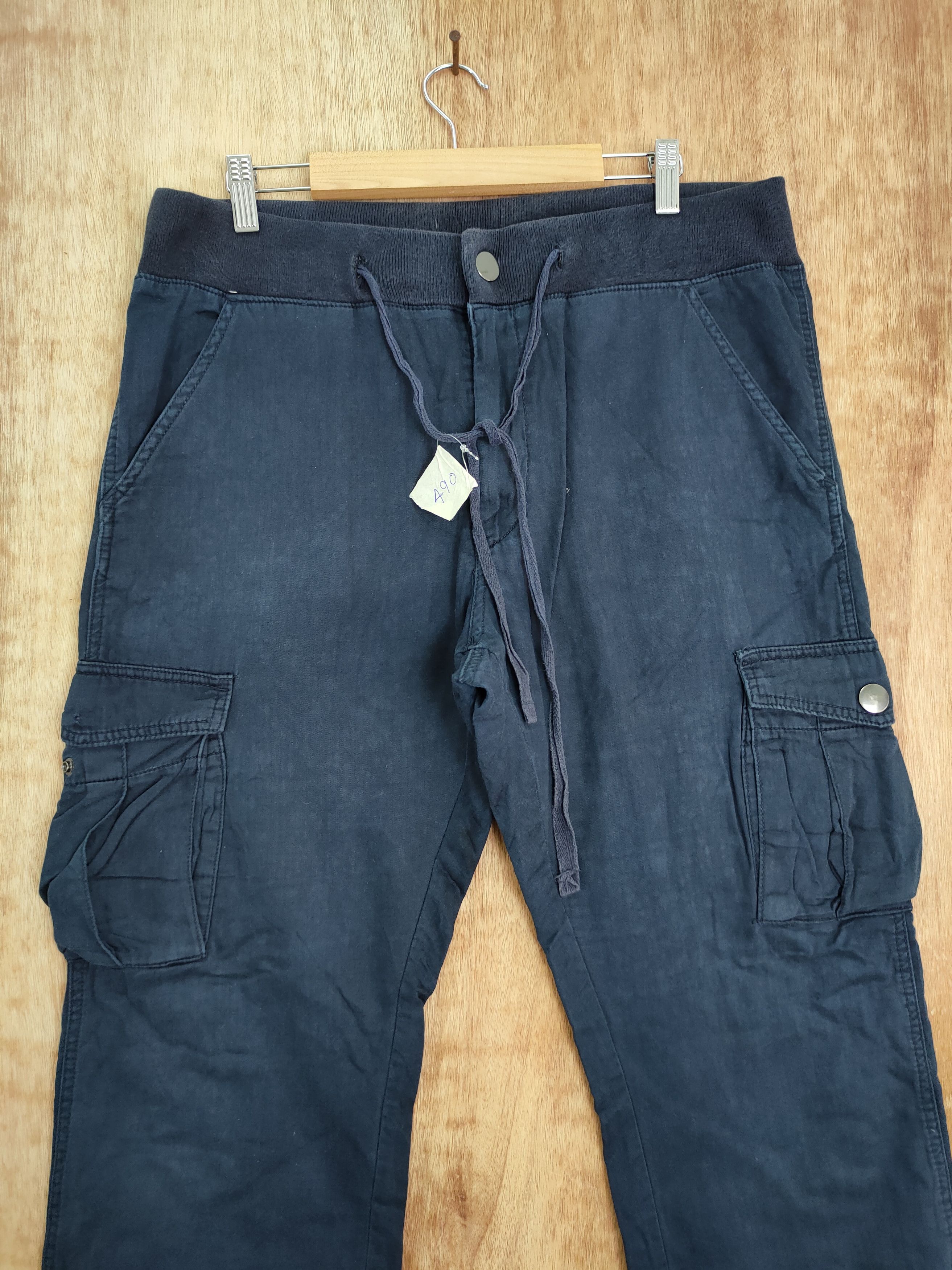 Japanese Brand DL Anti Label Jogger multipocket tactical cargo pants #490 Size US 32 / EU 48 - 4 Thumbnail