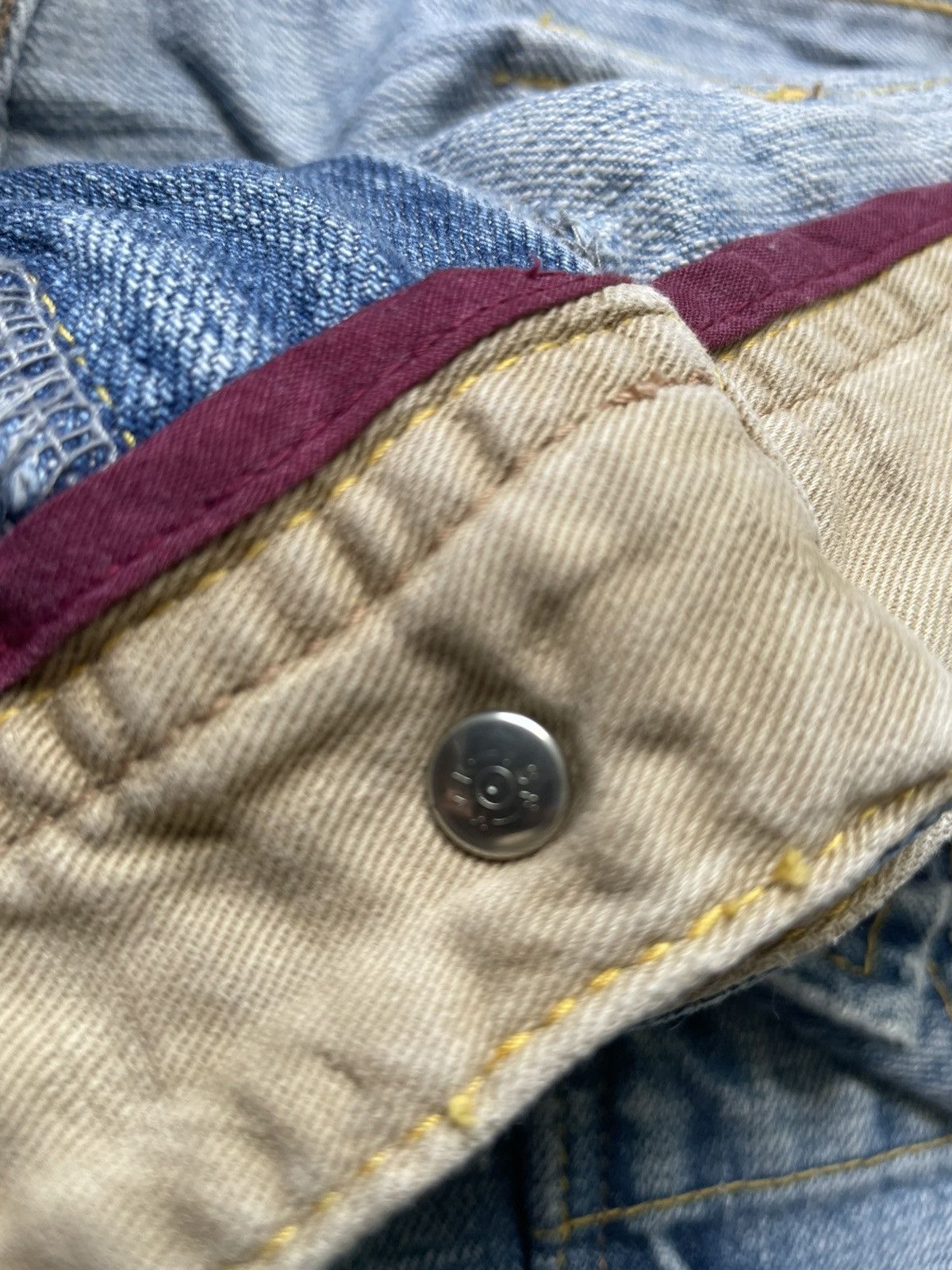 Japanese Brand STEALS Back Number Bush Pant Aging Wash Size US 35 - 18 Thumbnail
