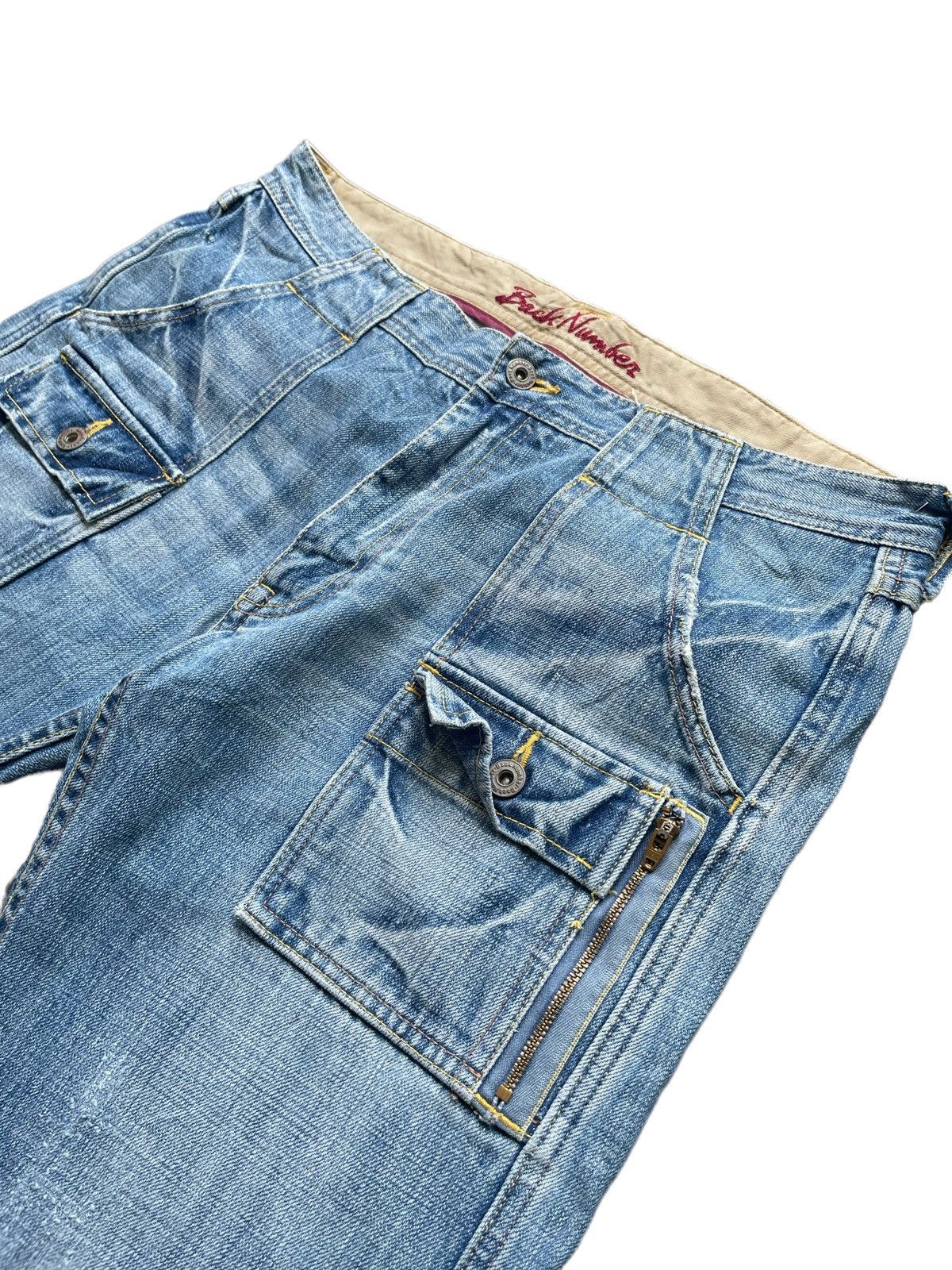 Japanese Brand STEALS Back Number Bush Pant Aging Wash Size US 35 - 8 Thumbnail