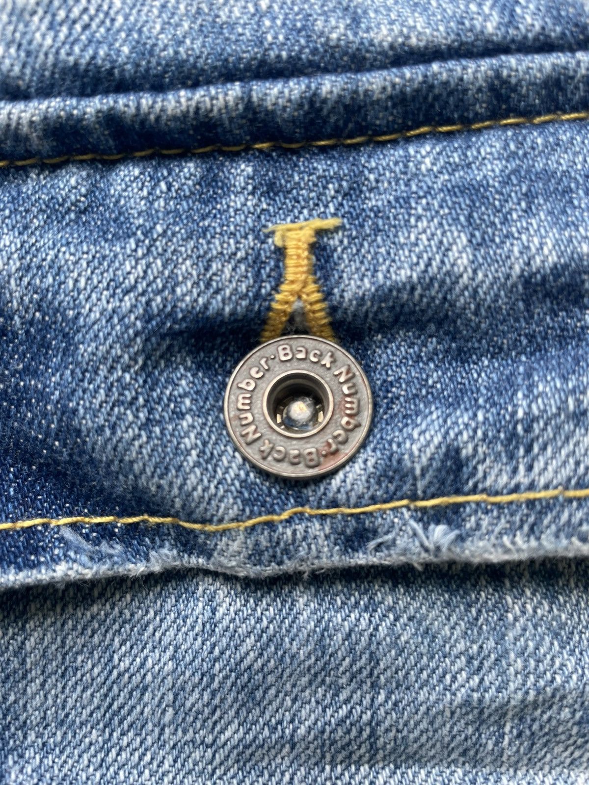 Japanese Brand STEALS Back Number Bush Pant Aging Wash Size US 35 - 15 Thumbnail