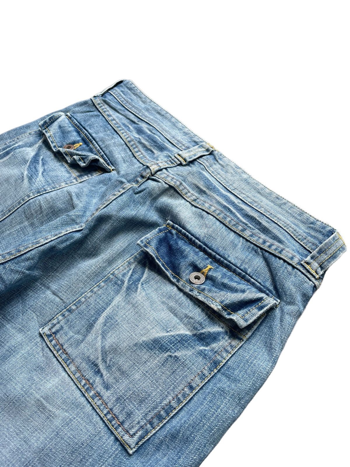 Japanese Brand STEALS Back Number Bush Pant Aging Wash Size US 35 - 13 Thumbnail