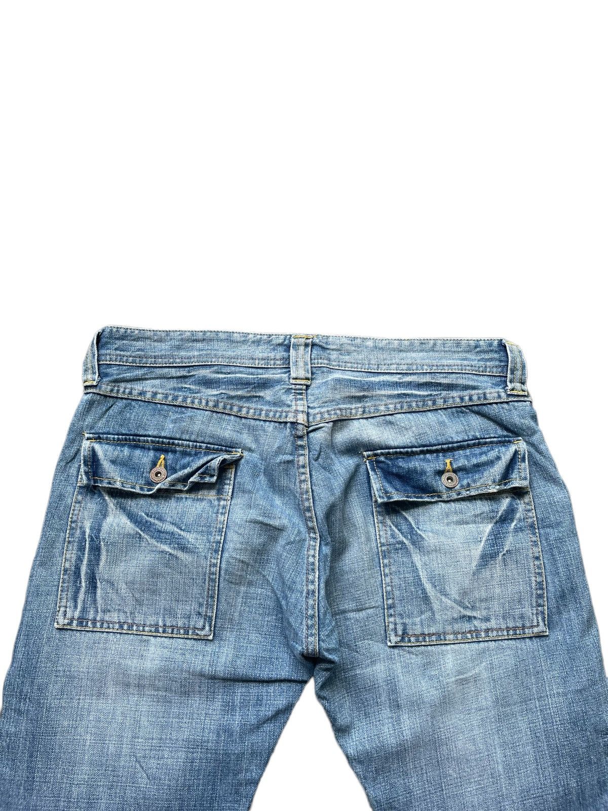 Japanese Brand STEALS Back Number Bush Pant Aging Wash Size US 35 - 12 Thumbnail
