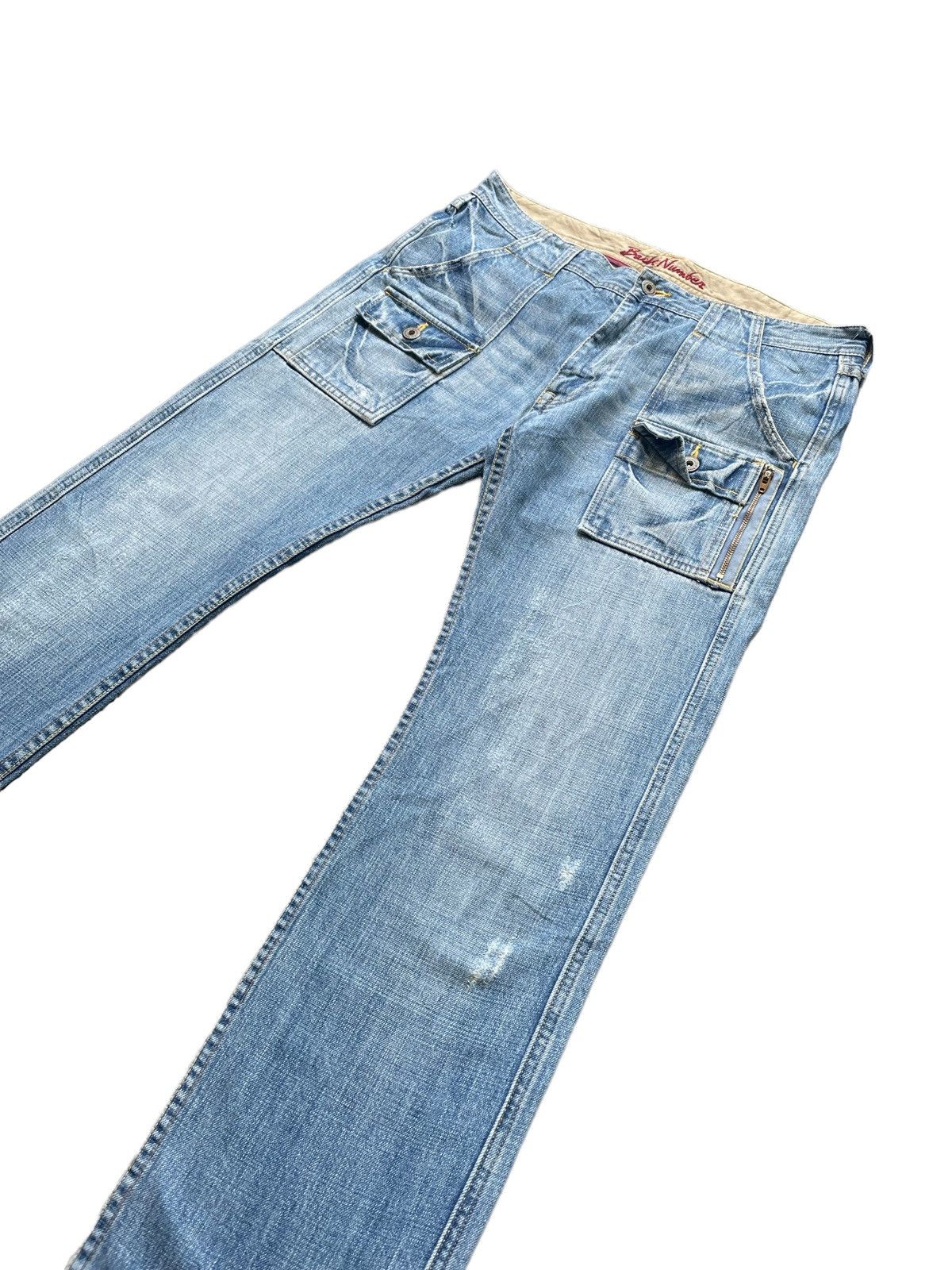 Japanese Brand STEALS Back Number Bush Pant Aging Wash Size US 35 - 3 Thumbnail