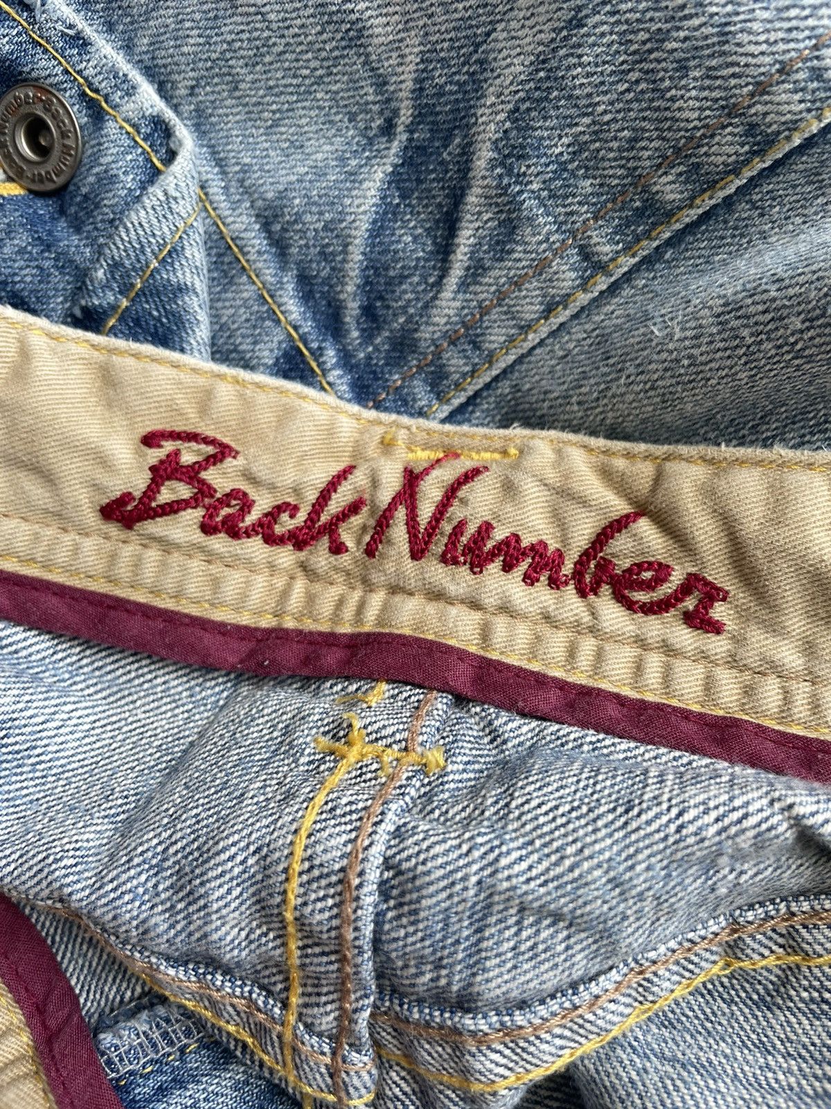 Japanese Brand STEALS Back Number Bush Pant Aging Wash Size US 35 - 16 Thumbnail