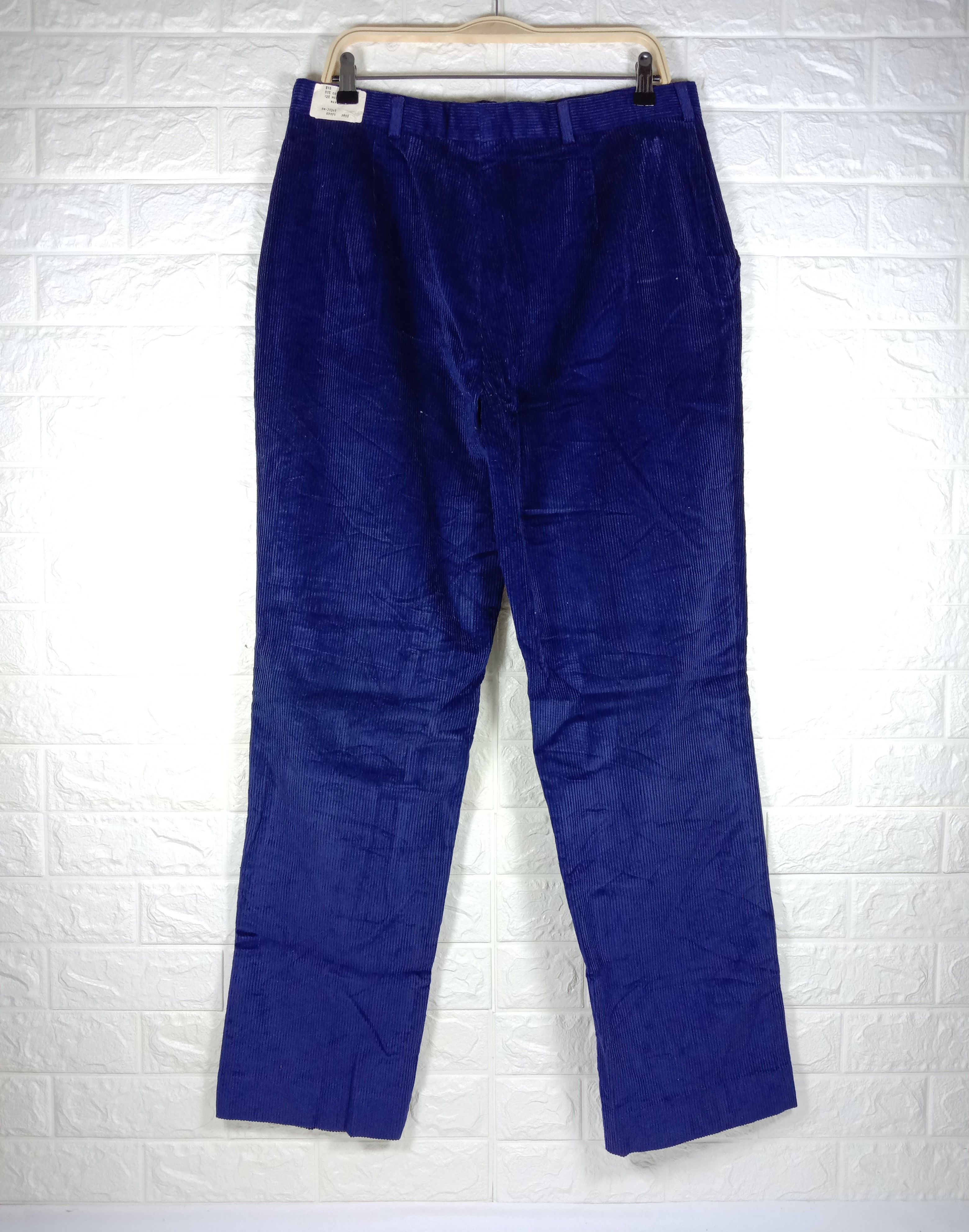 L.L. Bean Vintage L.L. Bean Navy Blue Made In USA Corduroy Pants Size US 34 / EU 50 - 5 Thumbnail