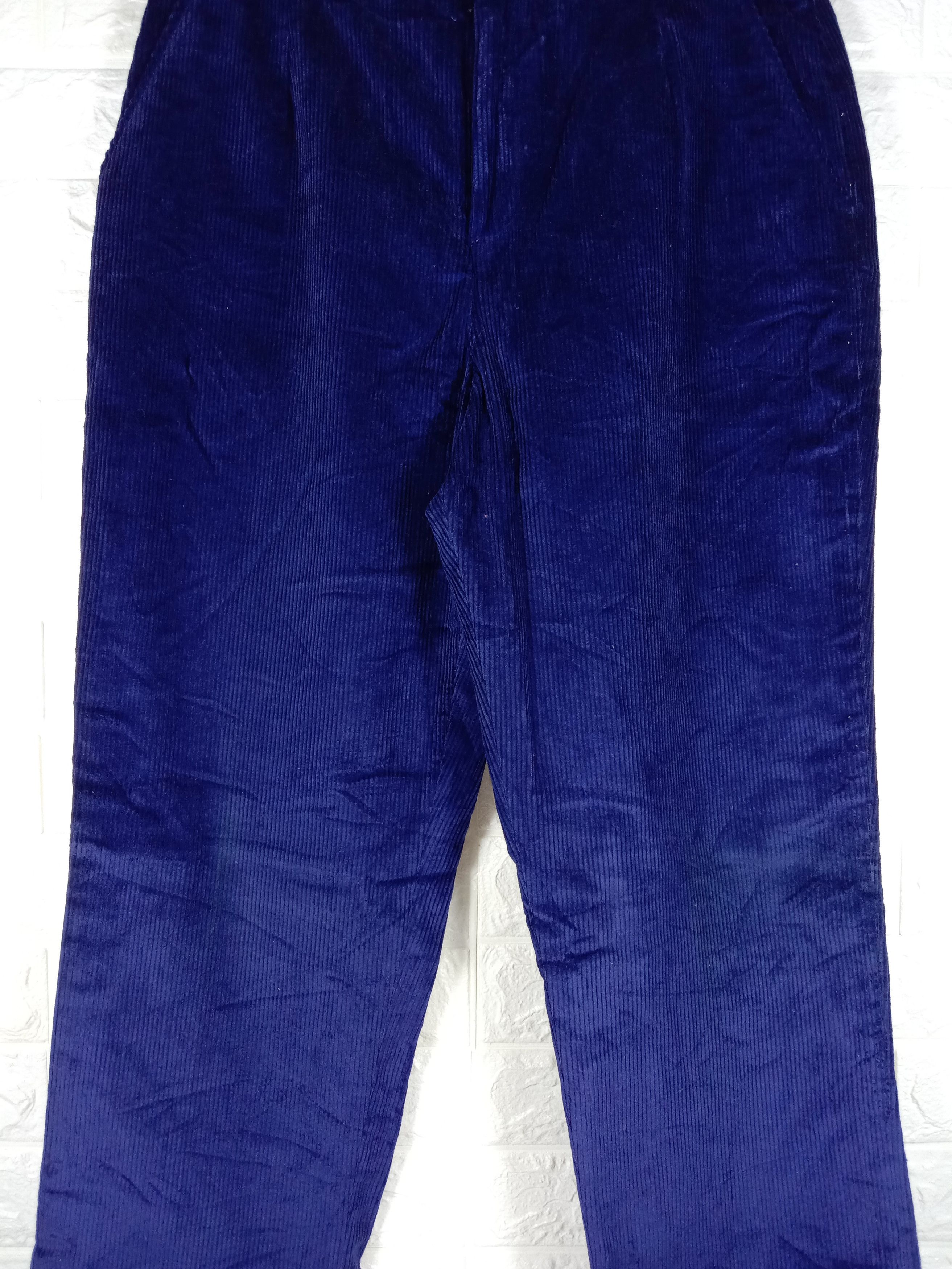 L.L. Bean Vintage L.L. Bean Navy Blue Made In USA Corduroy Pants Size US 34 / EU 50 - 3 Thumbnail